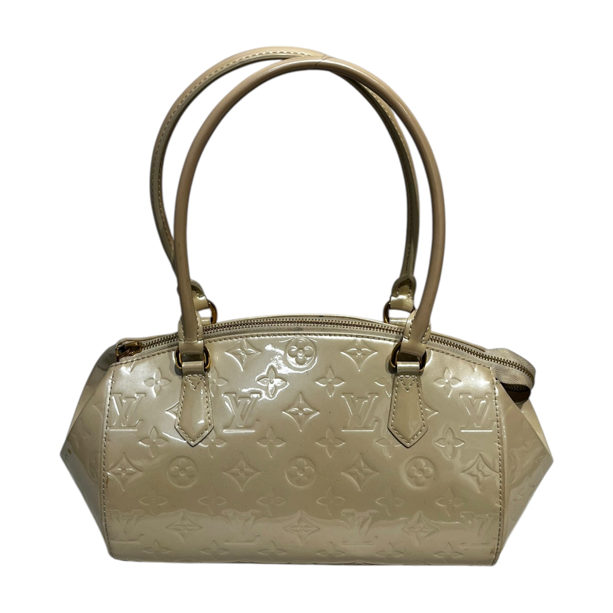 LOUIS VUITTON/Hand Bag/Monogram/Leather/YEL/Verna view 1
