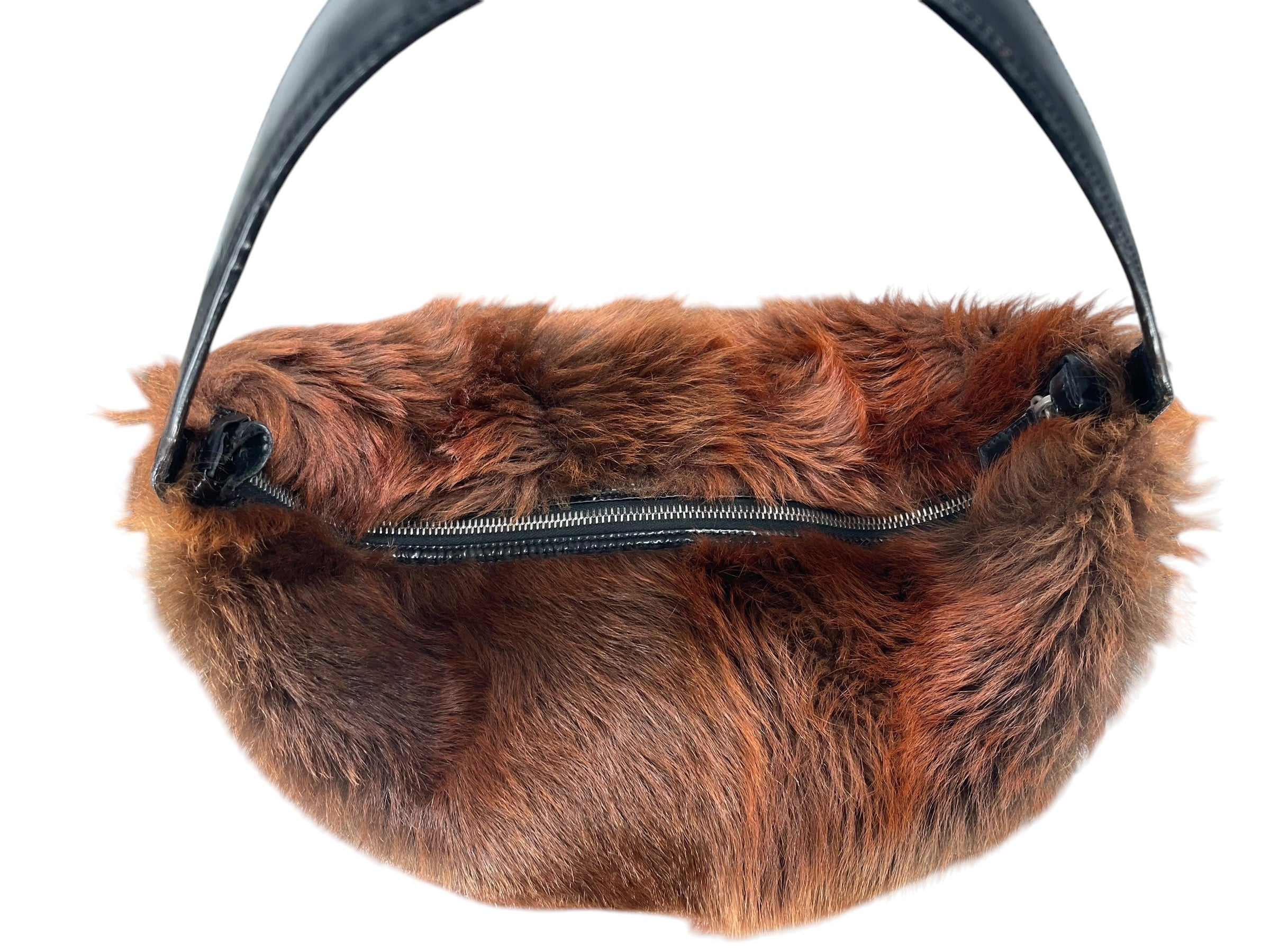 DOLCE&GABBANA/Tote Bag/Fur/BRW/BROWN FUR BOHO TOTE view 4