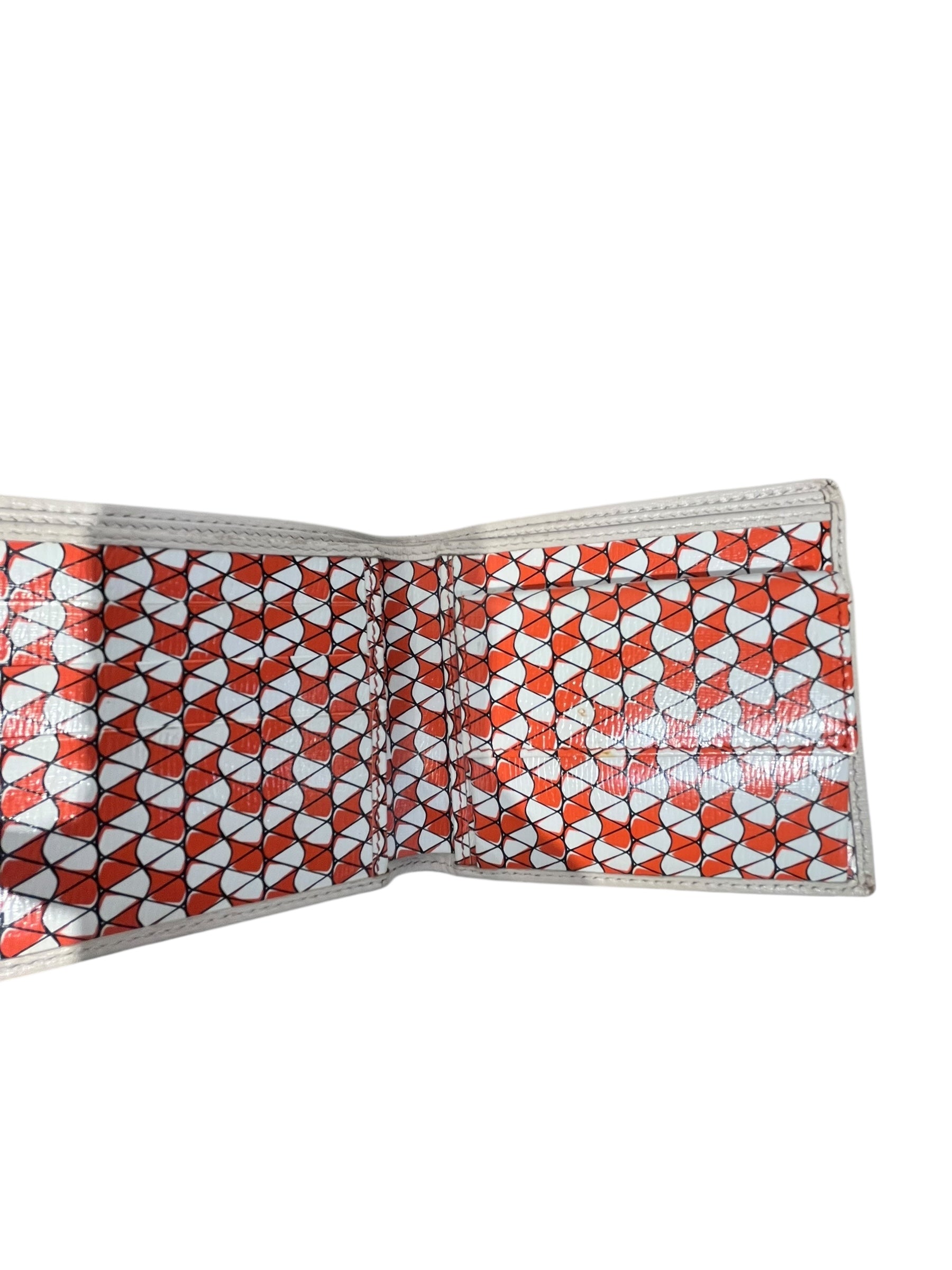 GUCCI/Bifold Wallet/Leather/WHT/SLV GG ORG MULTIPATTERN INNIE view 3