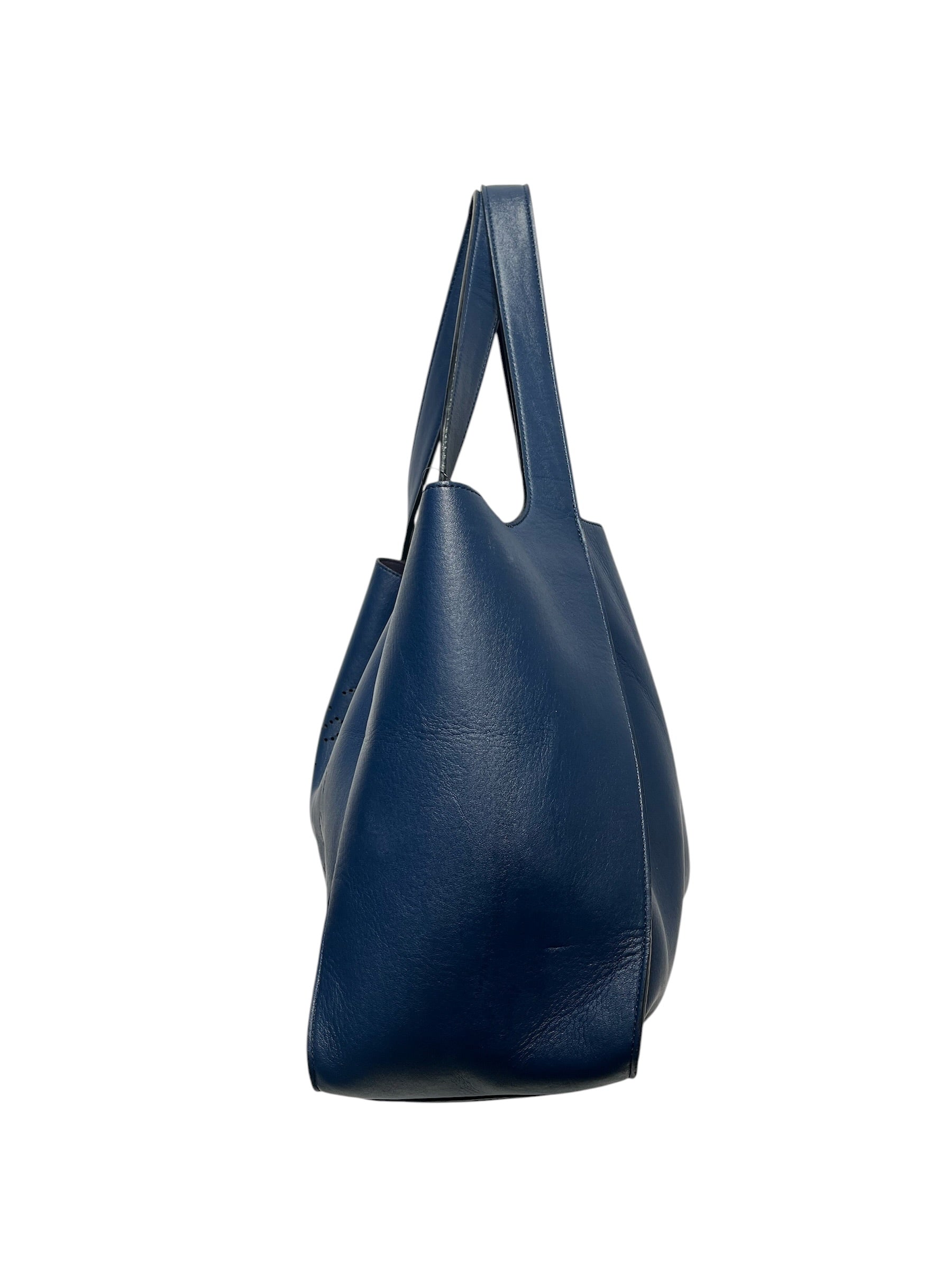 STELLAMcCARTNEY/Tote Bag/Monogram/Leather/NVY/ view 2