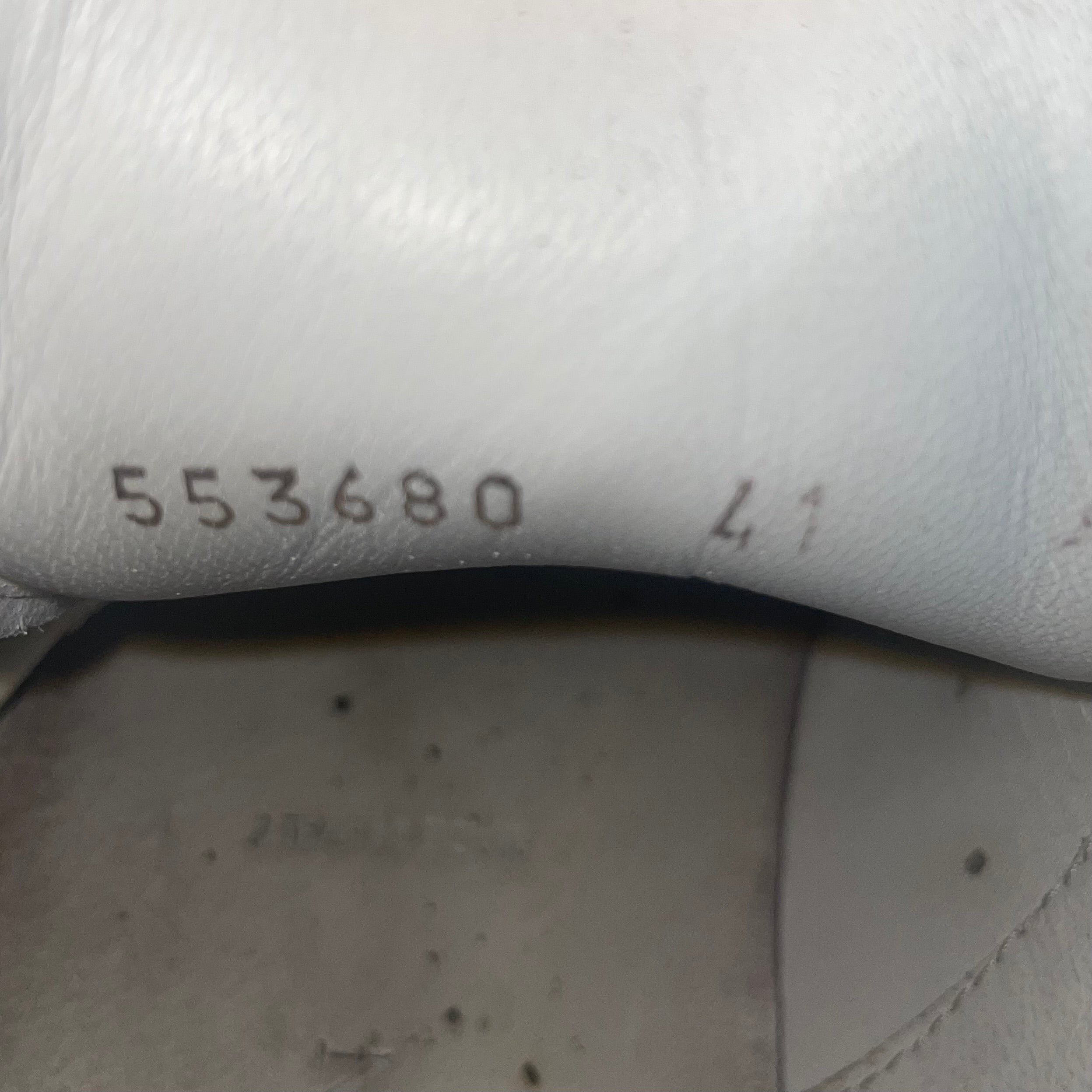 Alexander McQueen/Low-Sneakers/EU 41/Leather/WHT/OVERSIZED view 6
