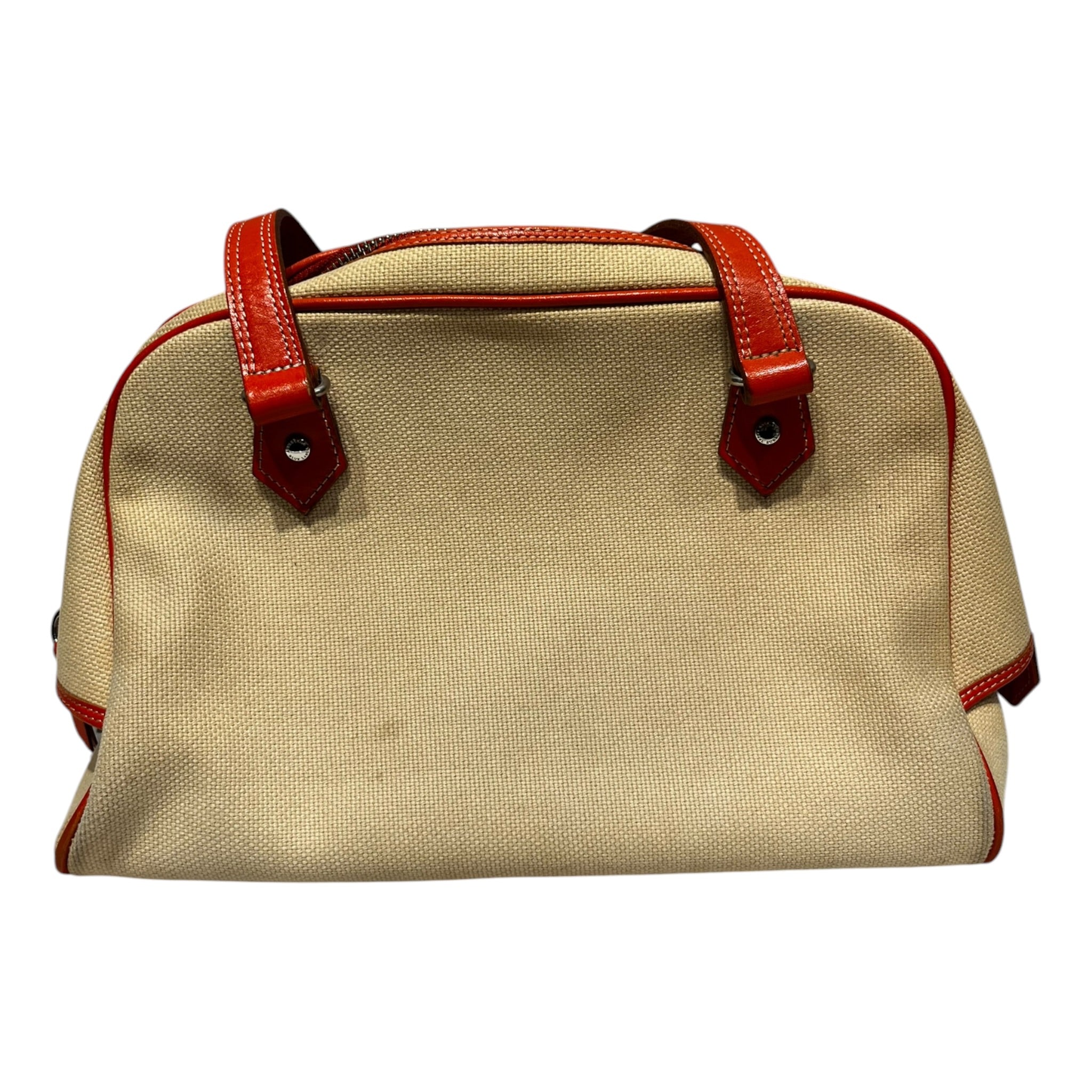 BURBERRY BLUE LABEL/Hand Bag/Cotton/BEG/ view 2