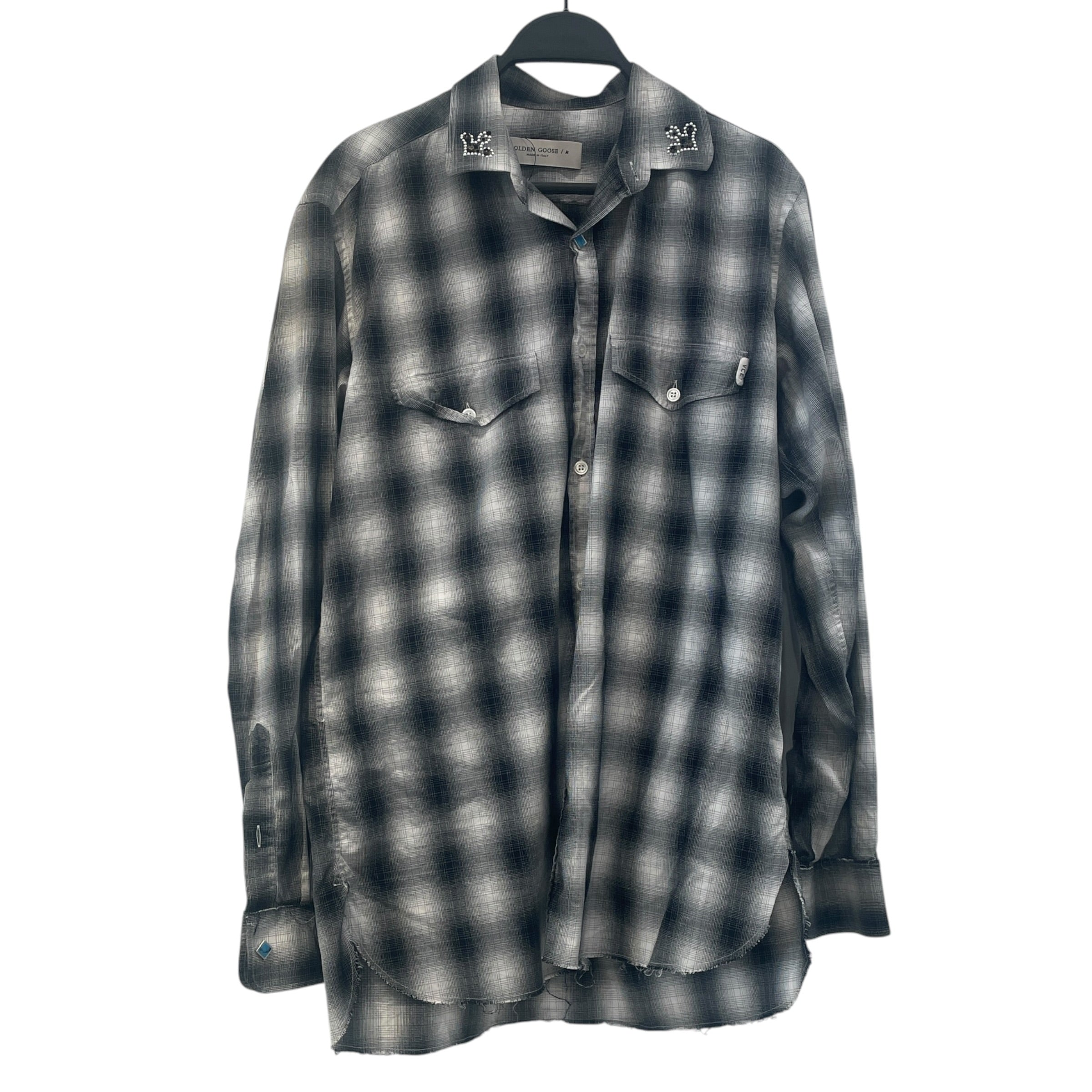 GOLDEN GOOSE/Flannel Shirt/M/Cotton/MLT/Hombre Check/Western view 1
