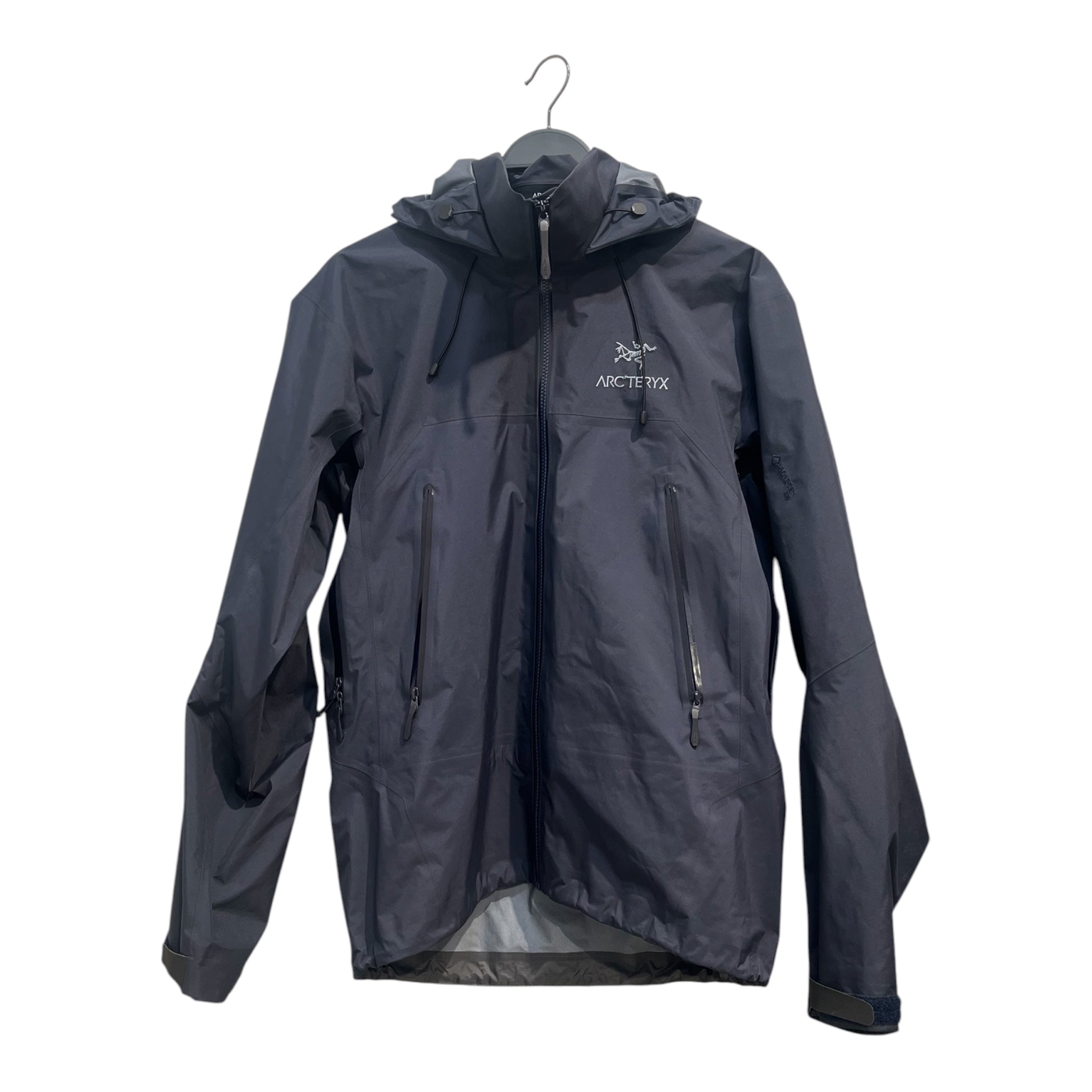 ARC'TERYX/Windbreaker/L/Nylon/NVY/LOGO CHEST view 1
