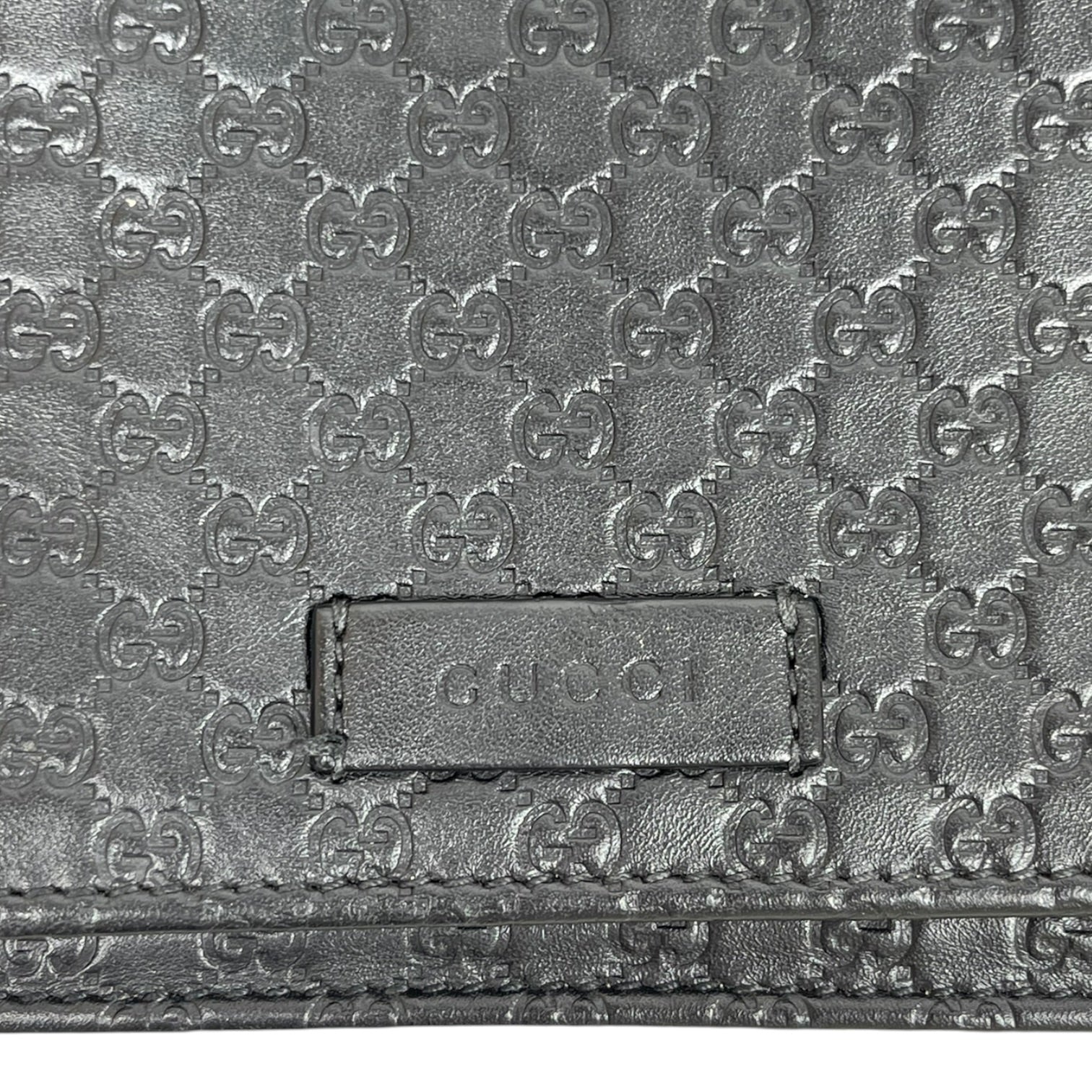 GUCCI/Cross Body Bag/Monogram/Leather/BLK/466507 525040 view 5
