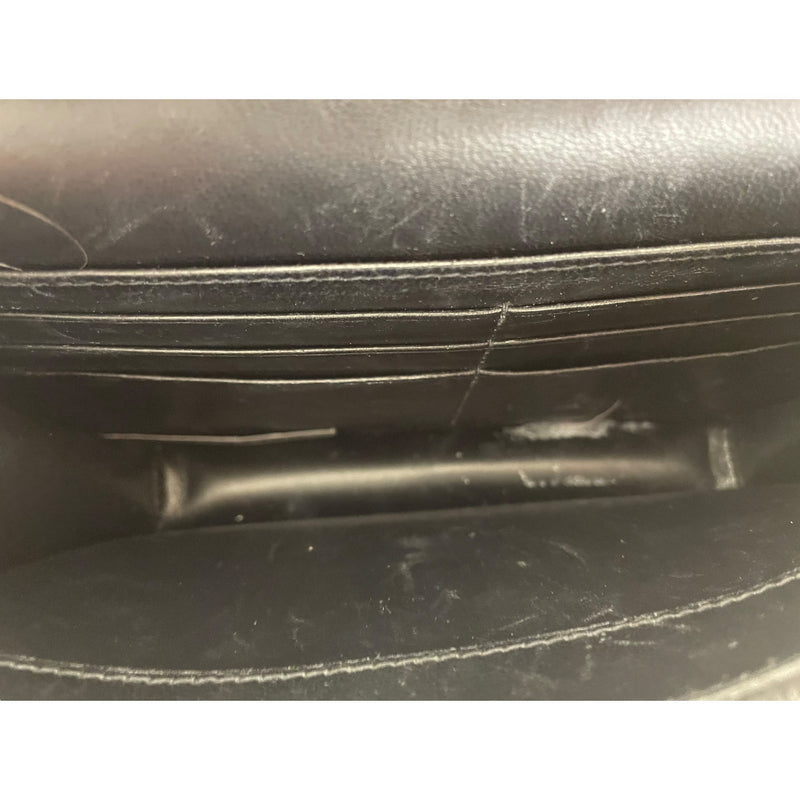 BALENCIAGA/Clutch Bag/Leather/BLK/balenciaga