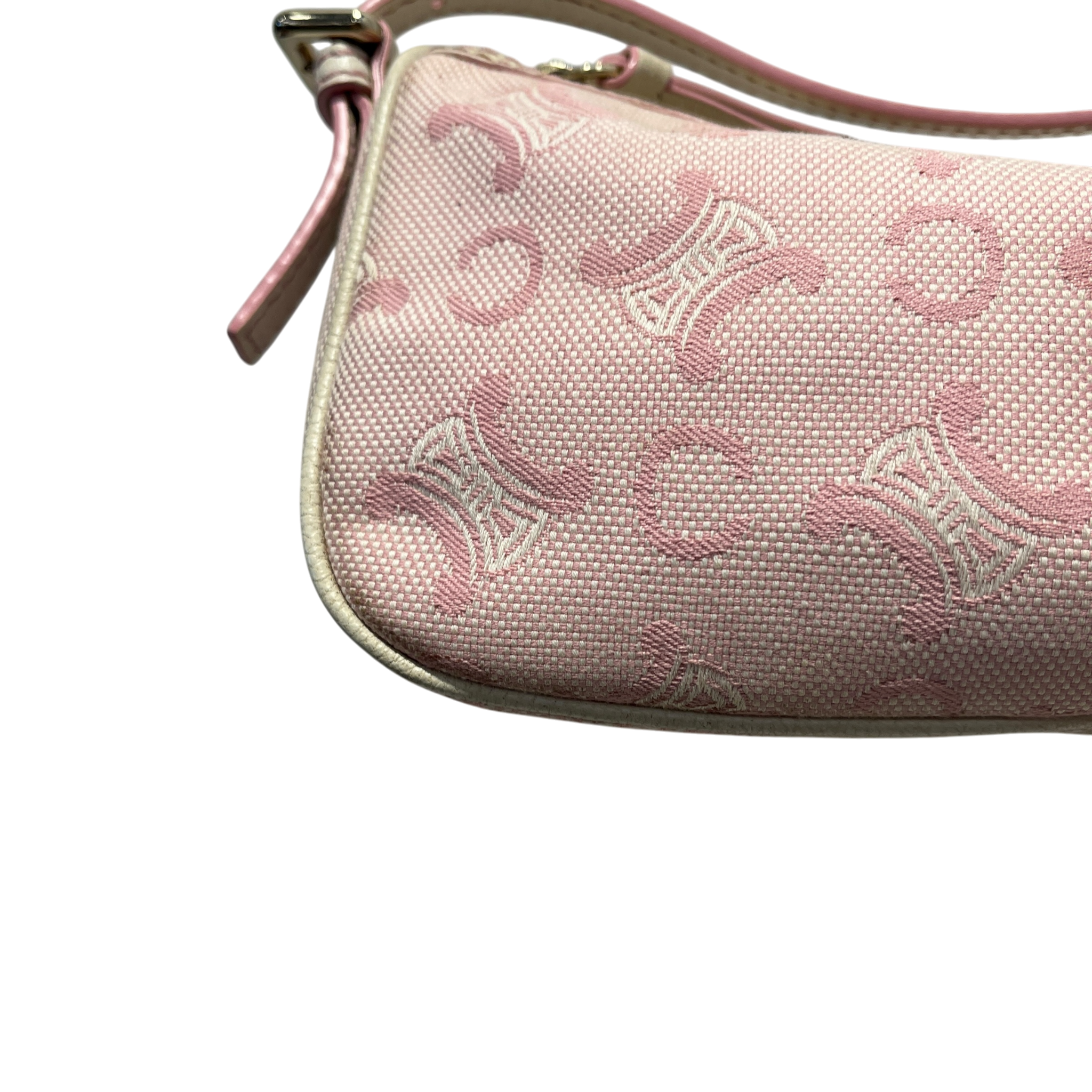 CELINE/Hand Bag/Monogram/Cotton/PNK/C MACADAM CANVAS SHOULDERBAG view 9