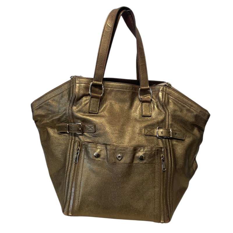 YVES SAINT LAURENT/Tote Bag/Leather/GLD/