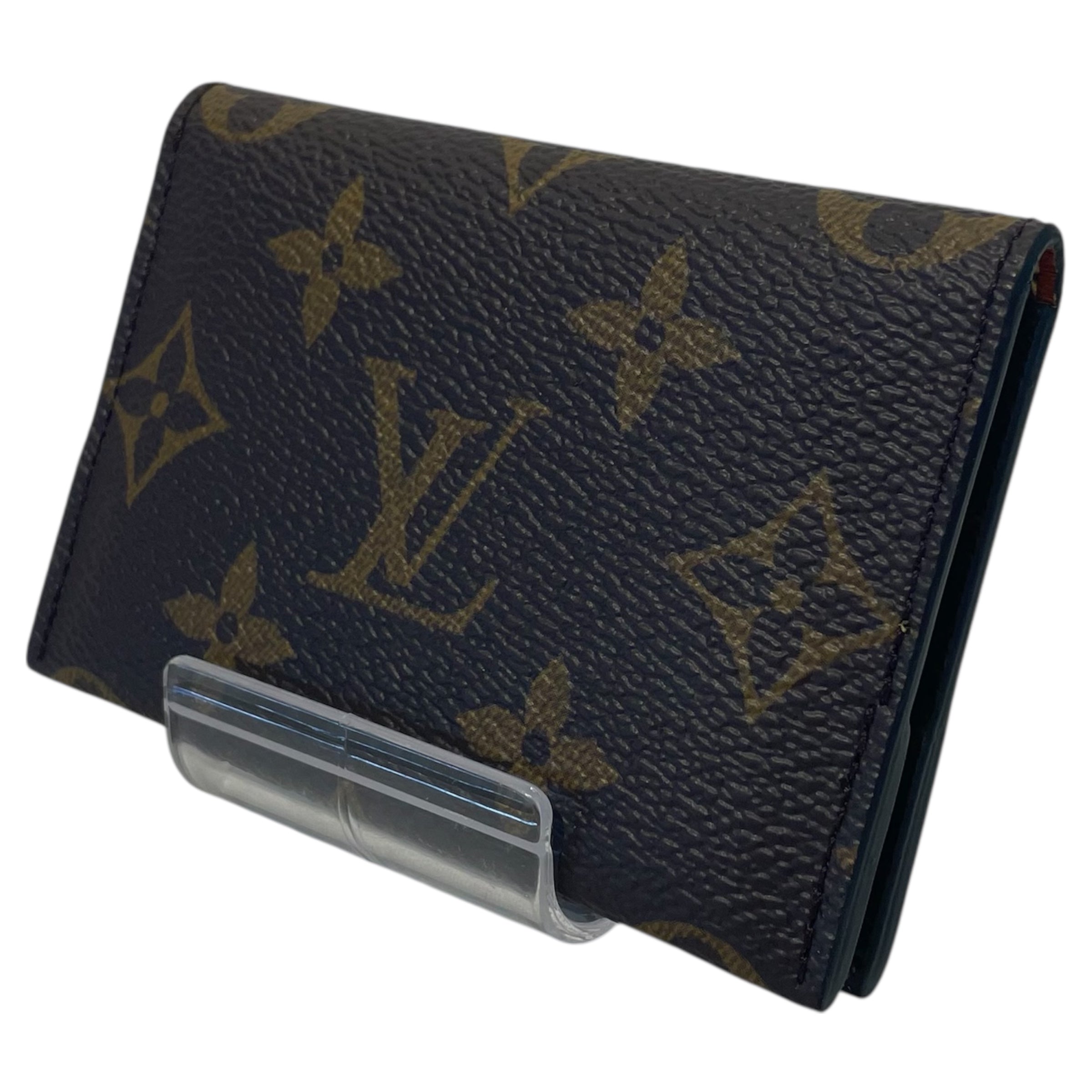 LOUIS VUITTON/Wallet/Monogram/Cotton/BLU/ view 1