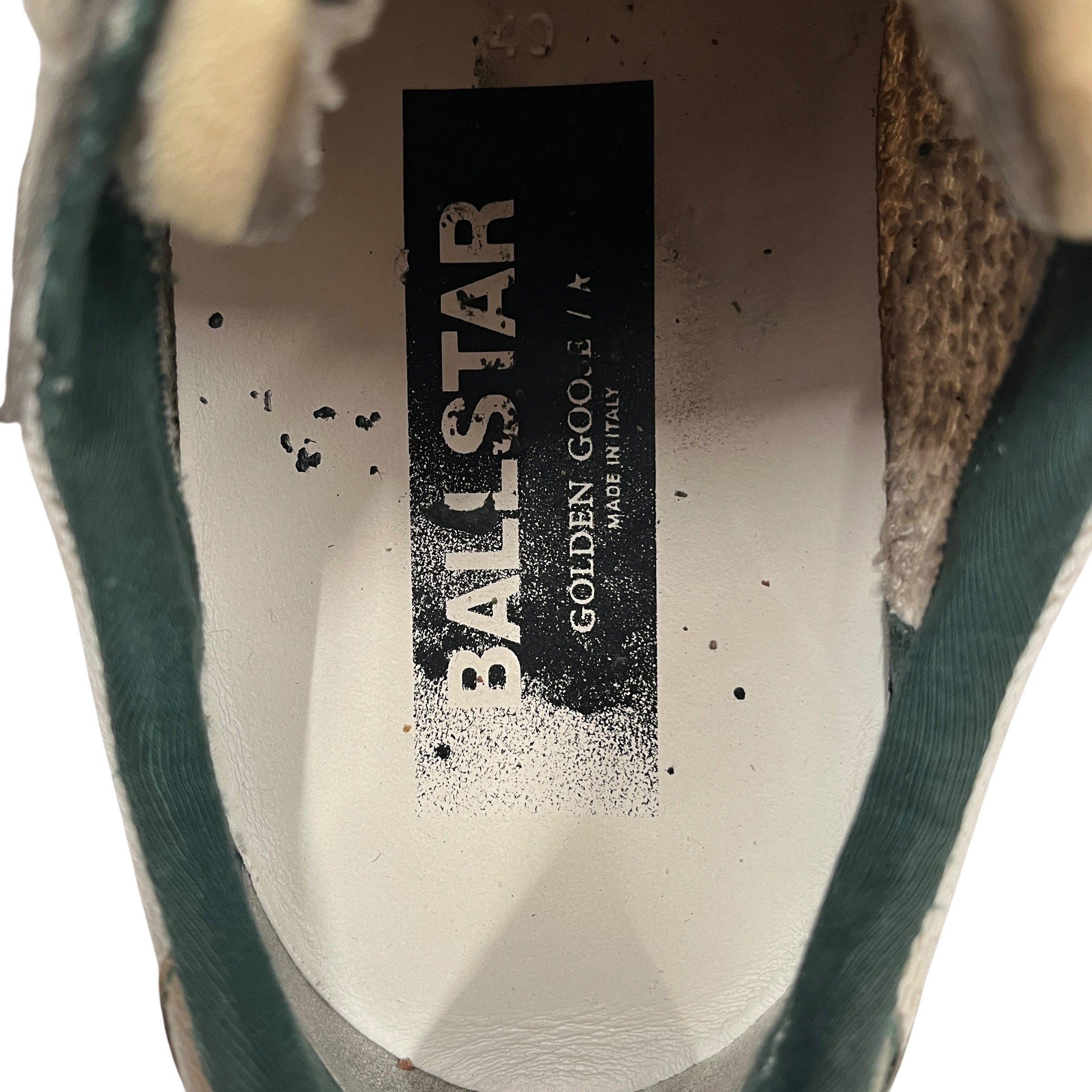 GOLDEN GOOSE/Low-Sneakers/EU 40/Leather/WHT/Ballstar view 3