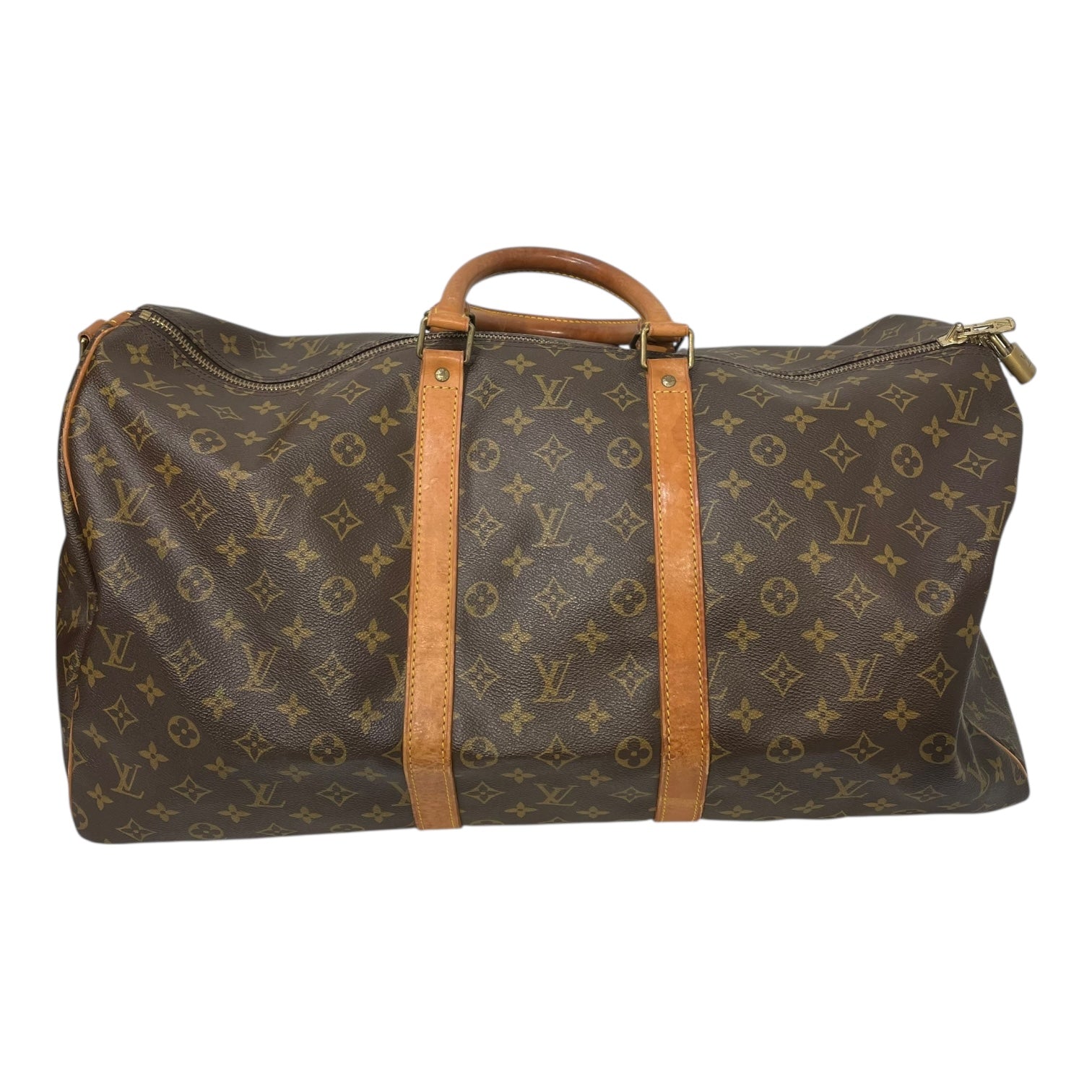 LOUIS VUITTON/Bag/Monogram/Leather/BRW/keep all 55 view 2