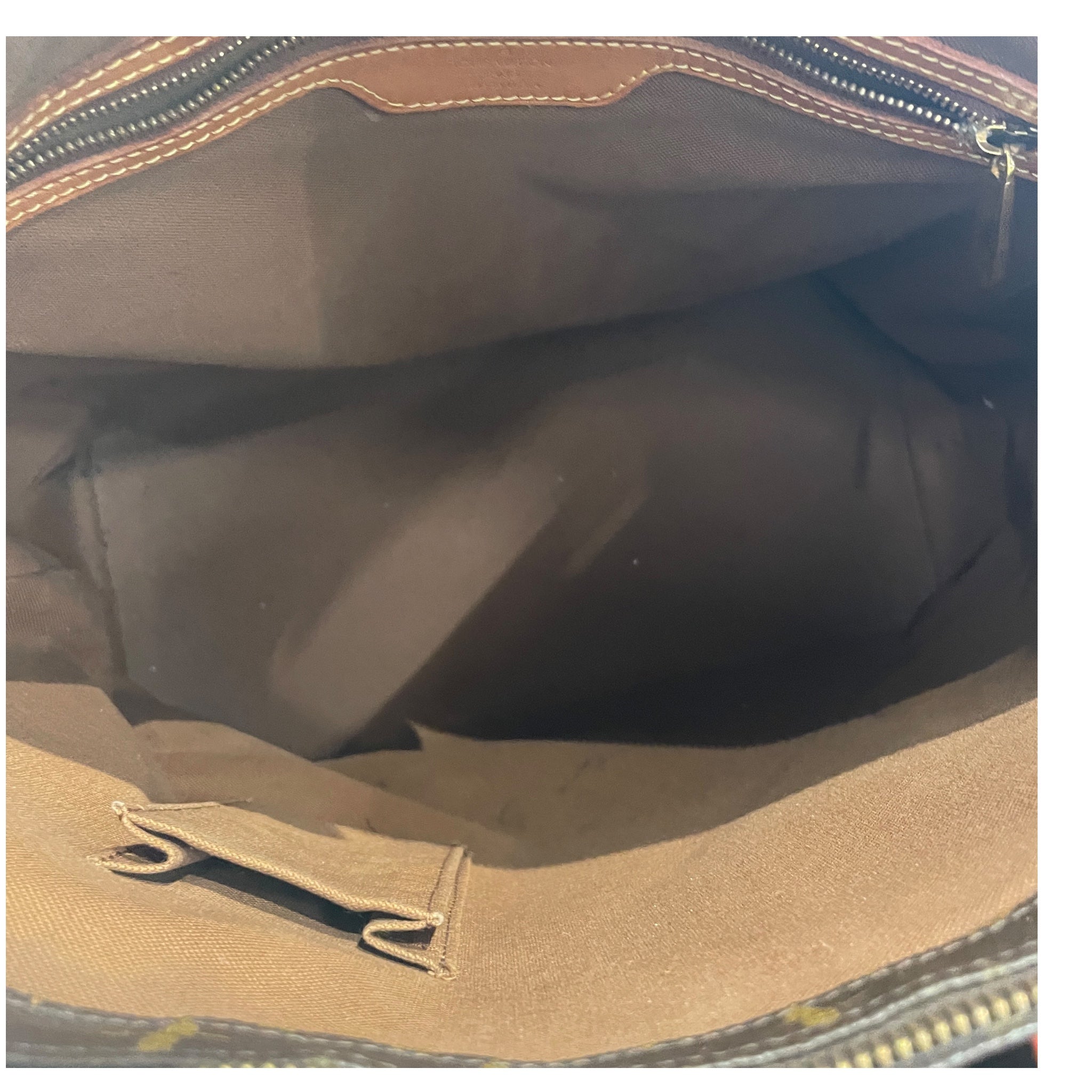 LOUIS VUITTON/Tote Bag/Monogram/Leather/BRW/SD0012 view 4
