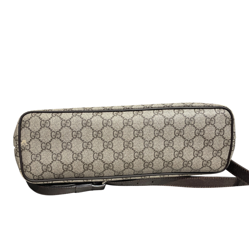 GUCCI/Tote Bag/OS/Monogram/Leather/BRW/GG SUPREME TOTE