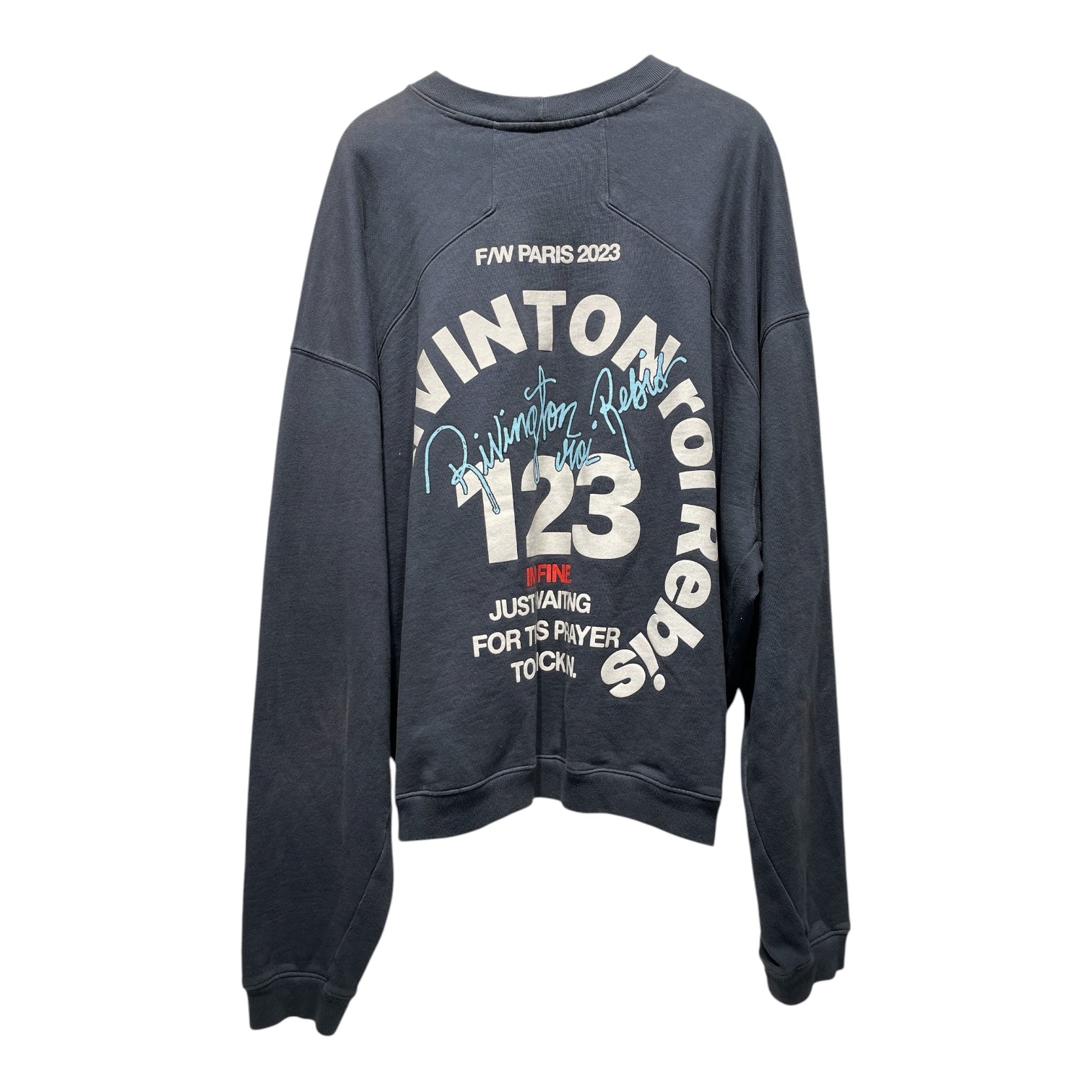RRR123 RIVINGTON roi Rebis/Sweater/XL/Cotton/BLK/CREWNECK view 2