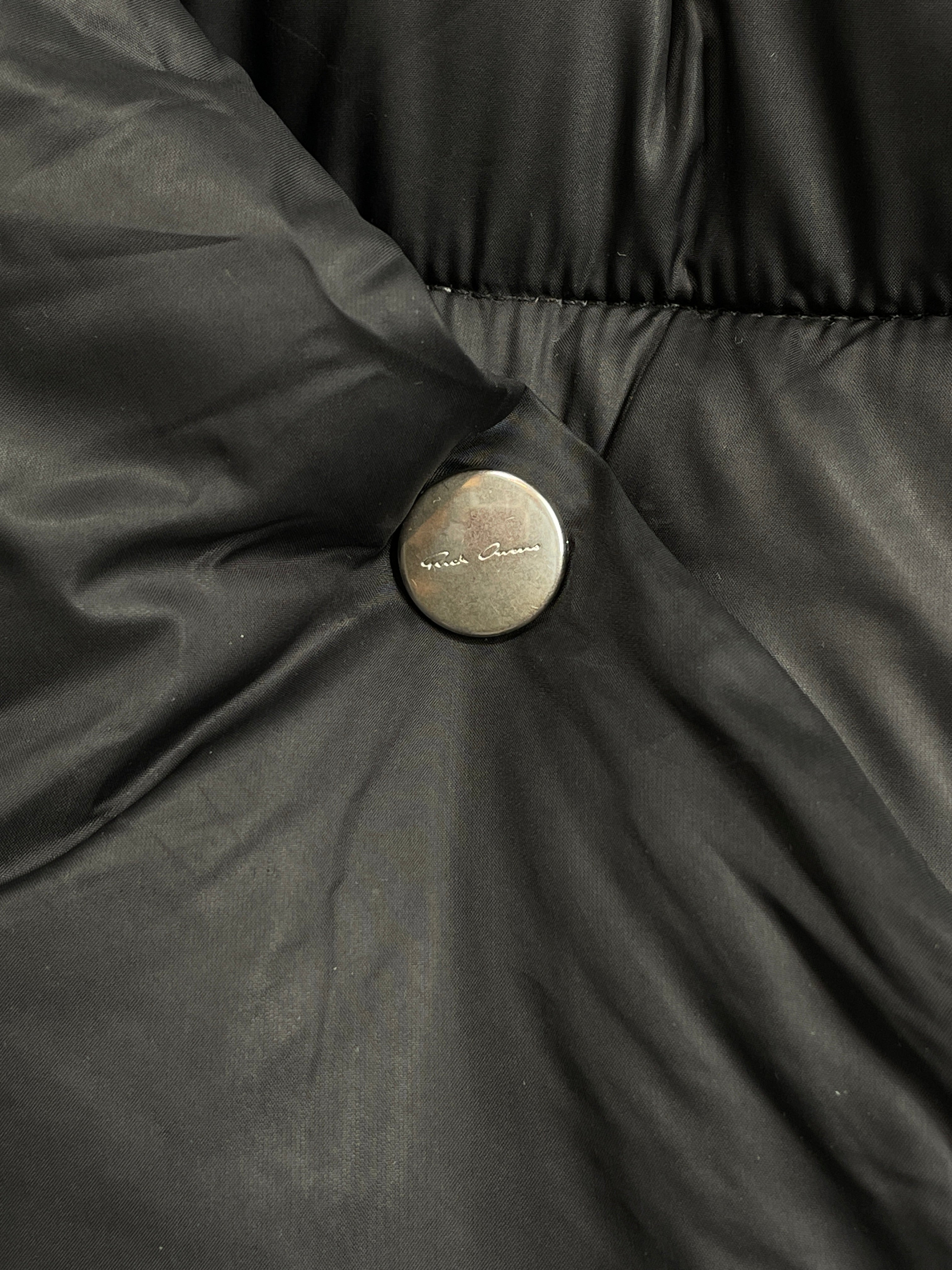 Rick Owens/Puffer Jkt/42/Nylon/BLK/PERFORMA CROPPED PUFFER view 2