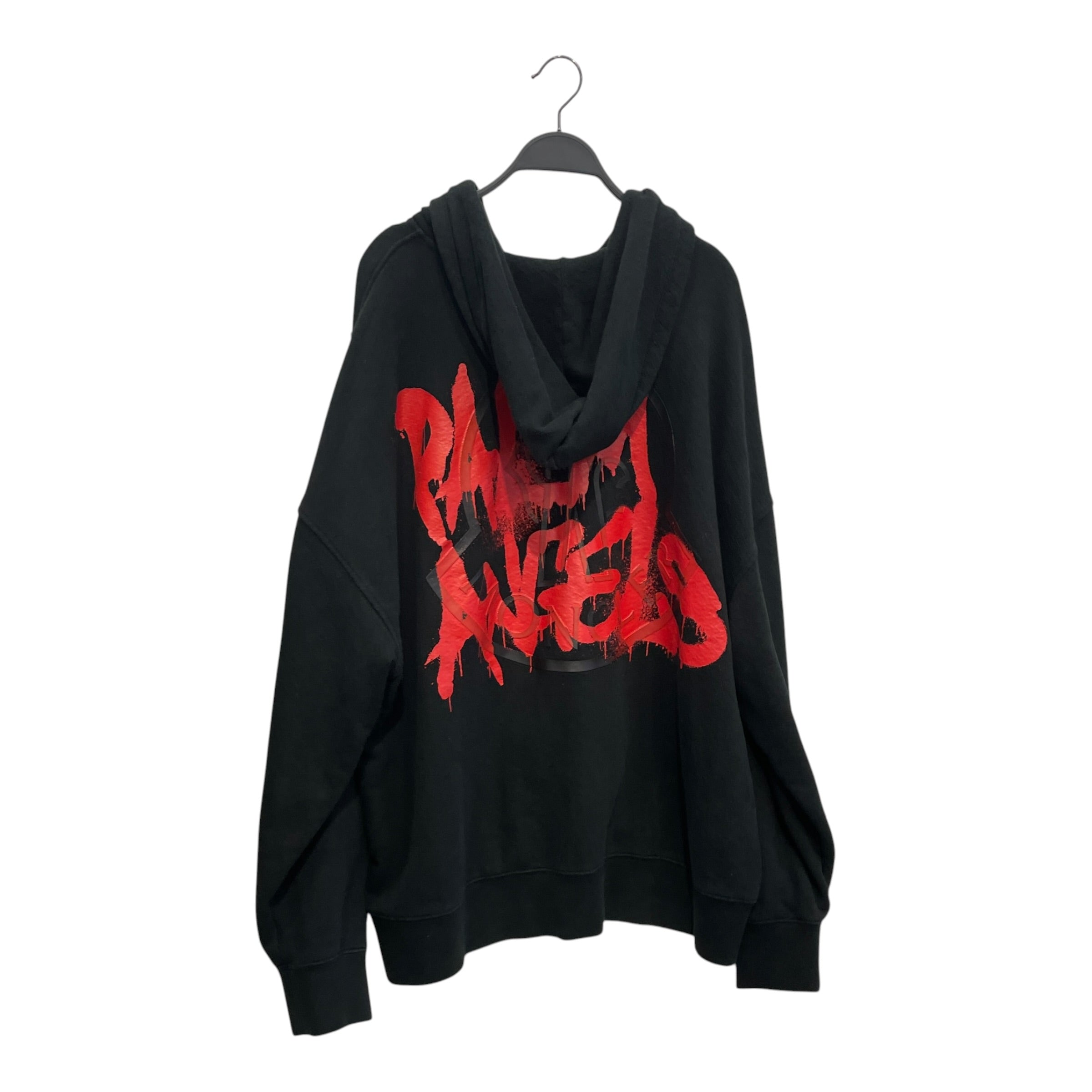 MONCLER/Palm Angels/Hoodie/M/Graphic/Cotton/BLK/BACK LOGO view 2