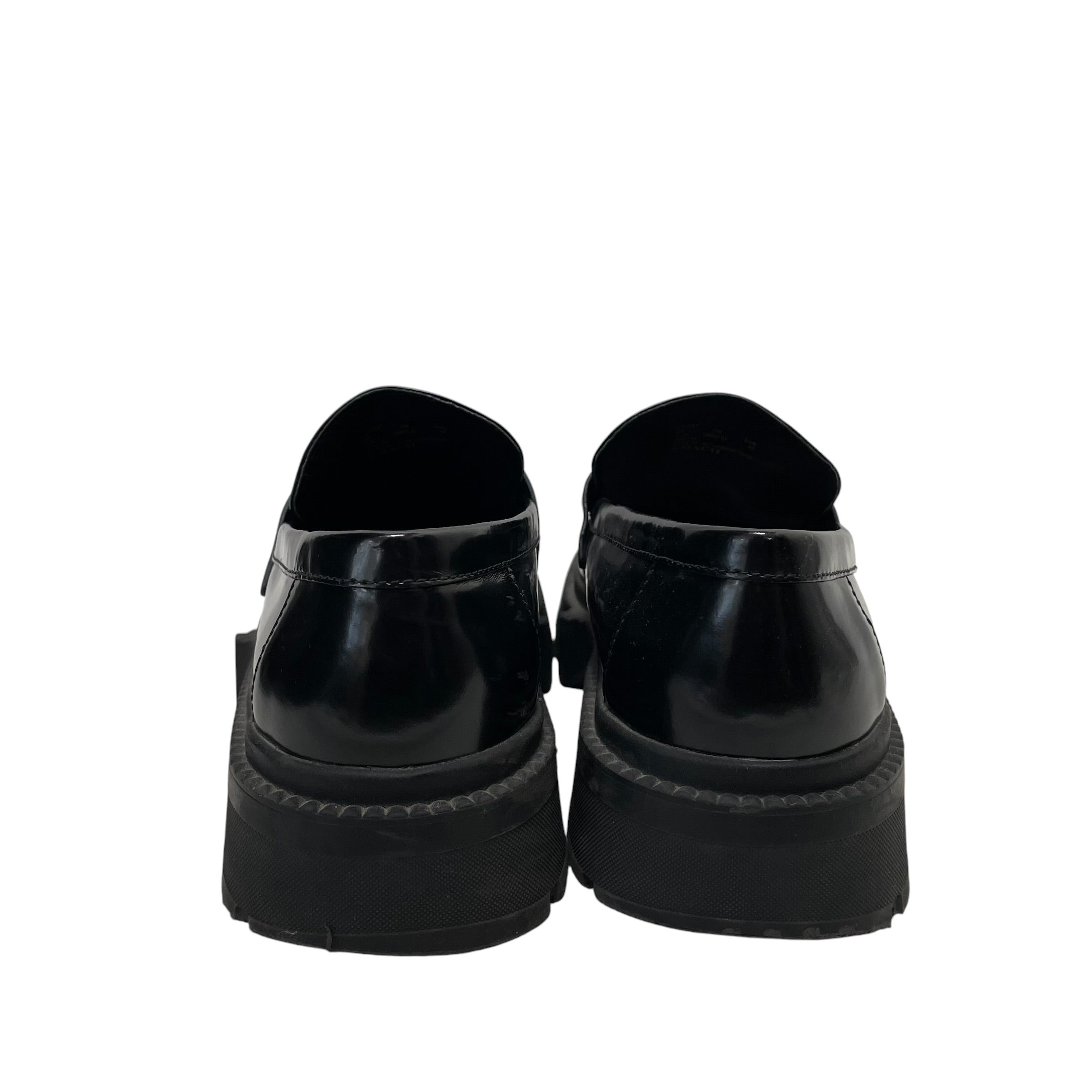 COACH/Low-Sneakers/US 8.5/Leather/BLK/ view 4