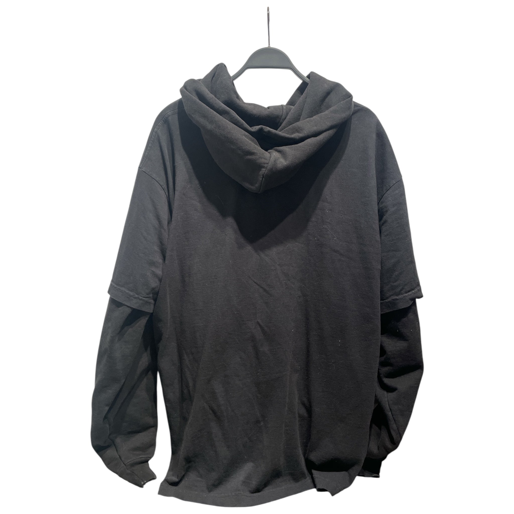 holiday/Zip Up Hoodie/XXL/Cotton/BLK/ view 2