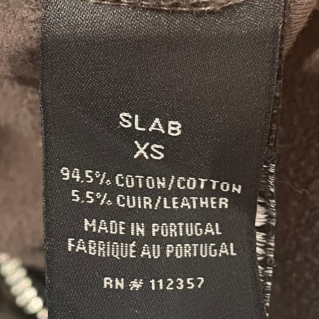 Rick Owens/Zip Up Hoodie/XS/Cotton/BRW/SLAB ZIP UP view 4