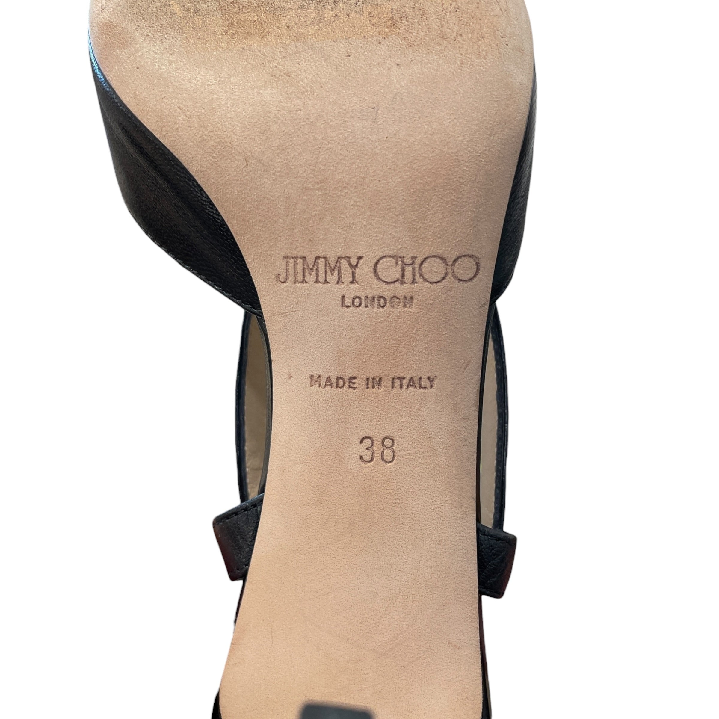 JIMMY CHOO/Heels/US 8/Leather/BLK/ view 5