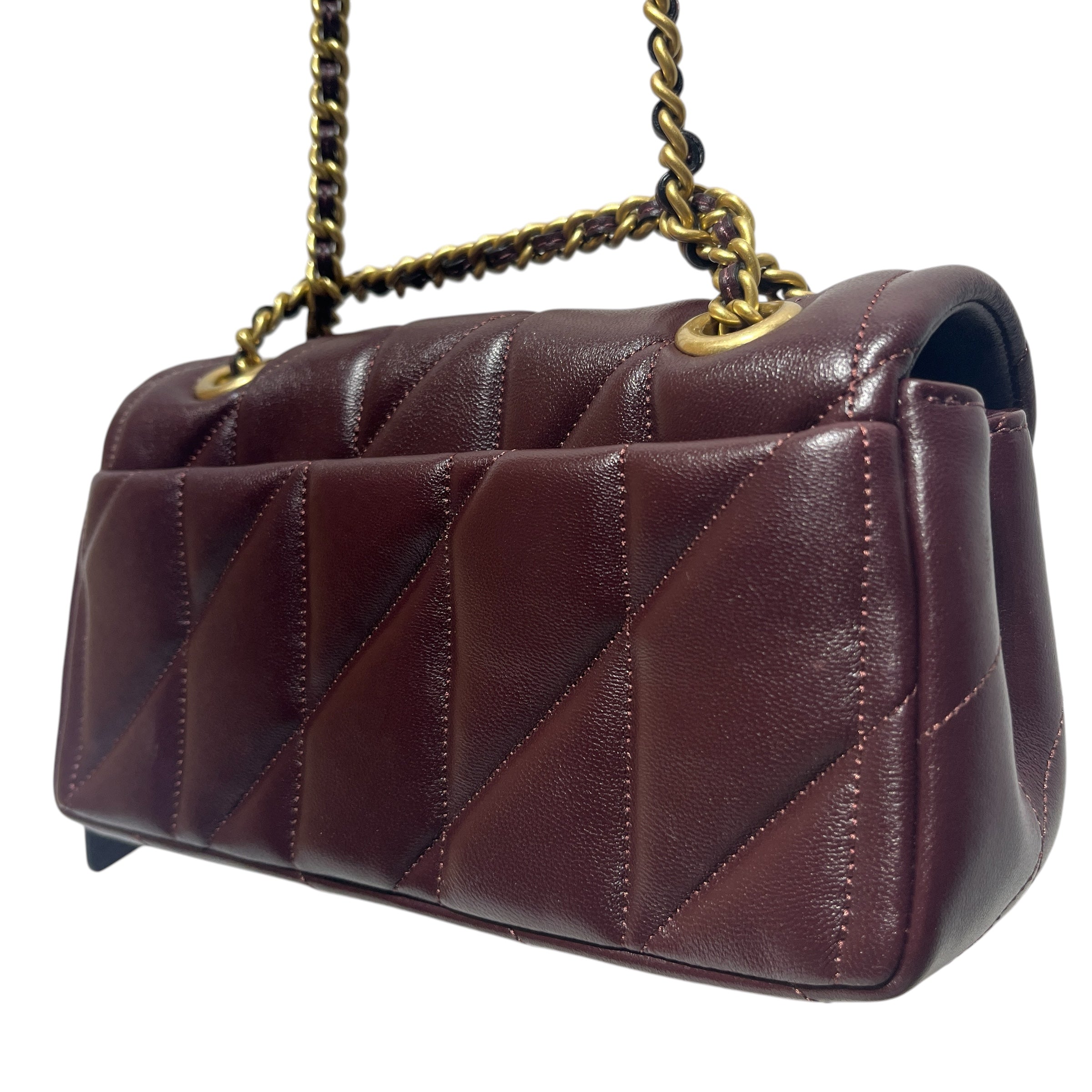 COACH/Bag/Leather/BRW/tabby 20 view 4