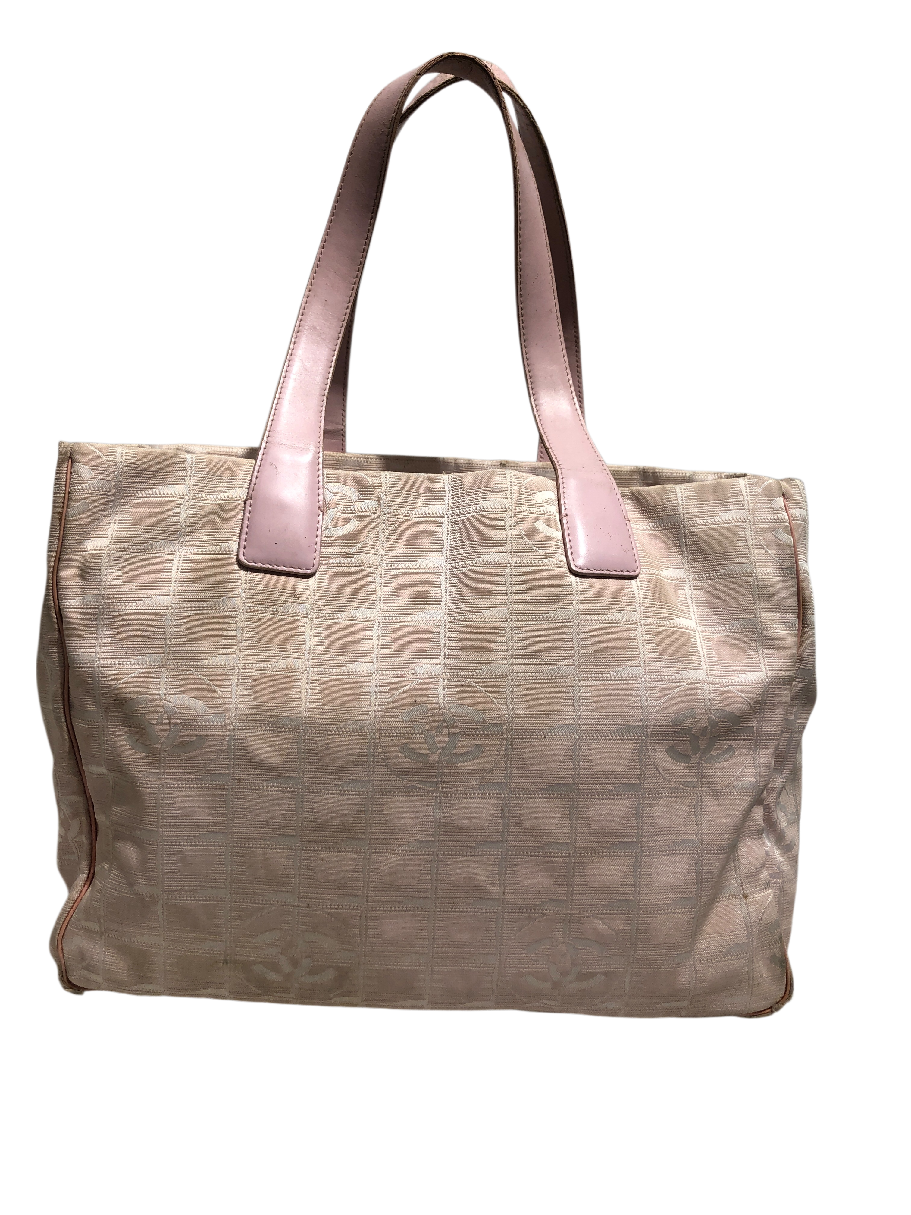 CHANEL/Tote Bag/Monogram/Cotton/PNK/ view 1