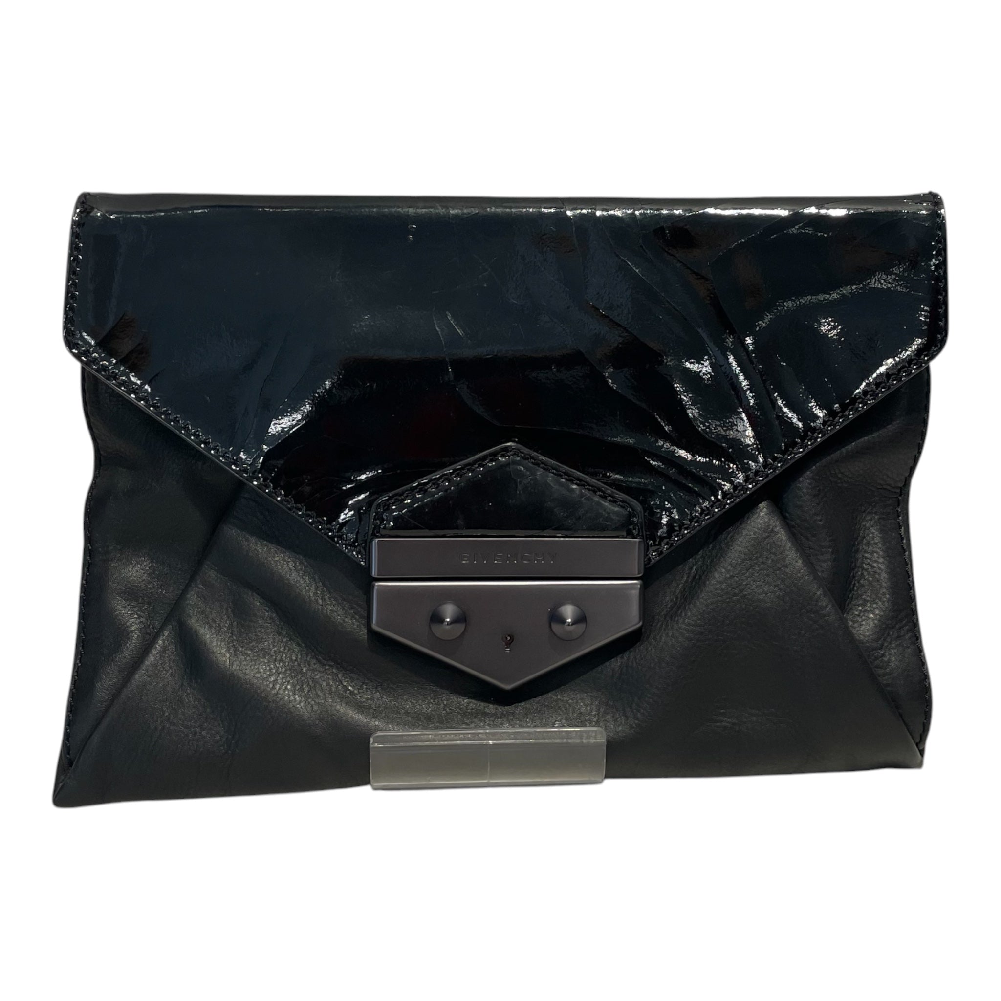 GIVENCHY/Clutch Bag/Leather/BLK/ENVELOPE CLUTCH view 1