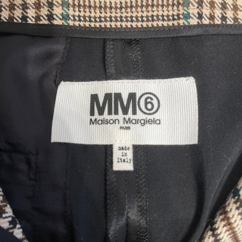 Maison Margiela/Bottoms/40/Plaid/Polyester/MLT/