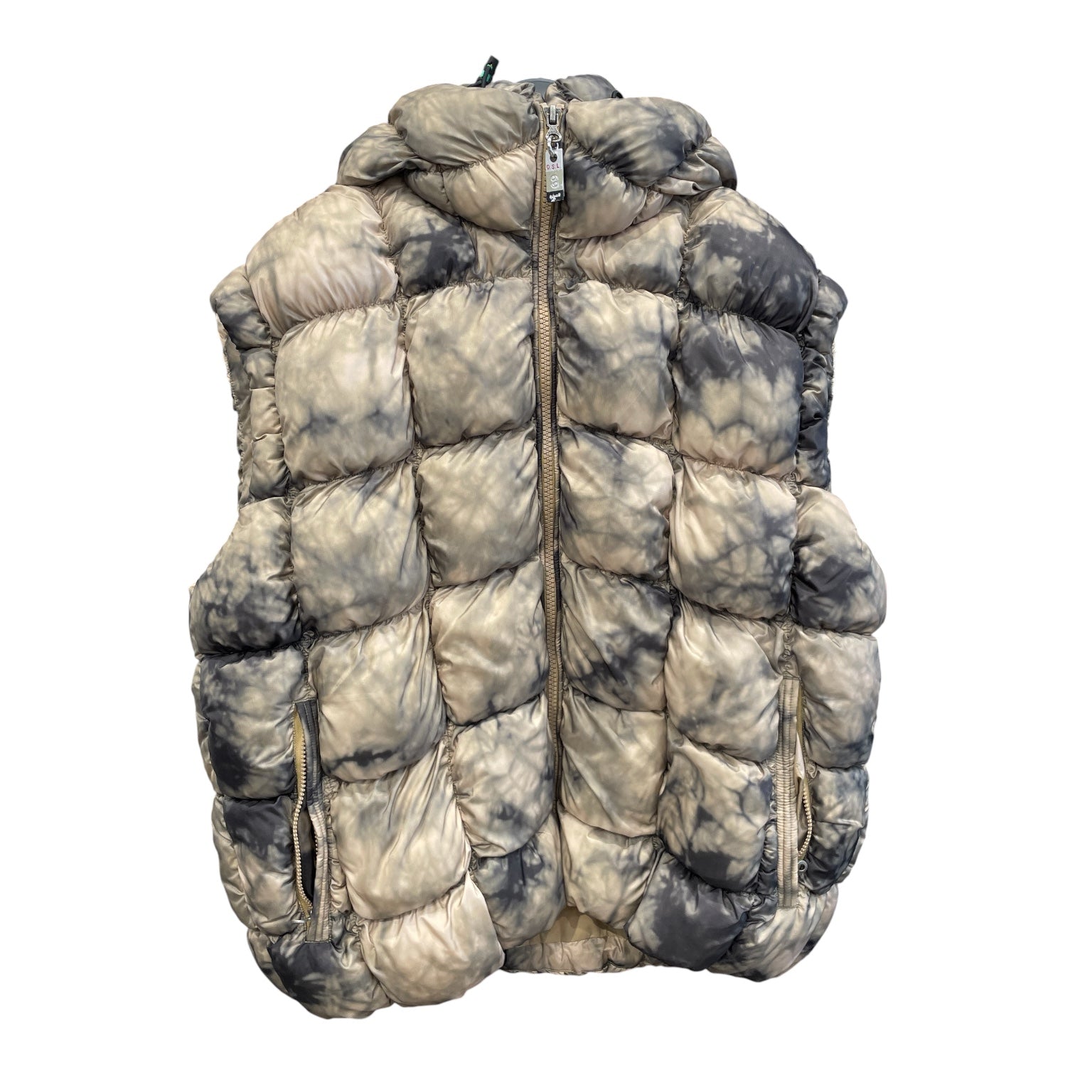 DIESEL/Quilted Vest/M/Nylon/MLT/TIE DYE QUILTED VEST view 1