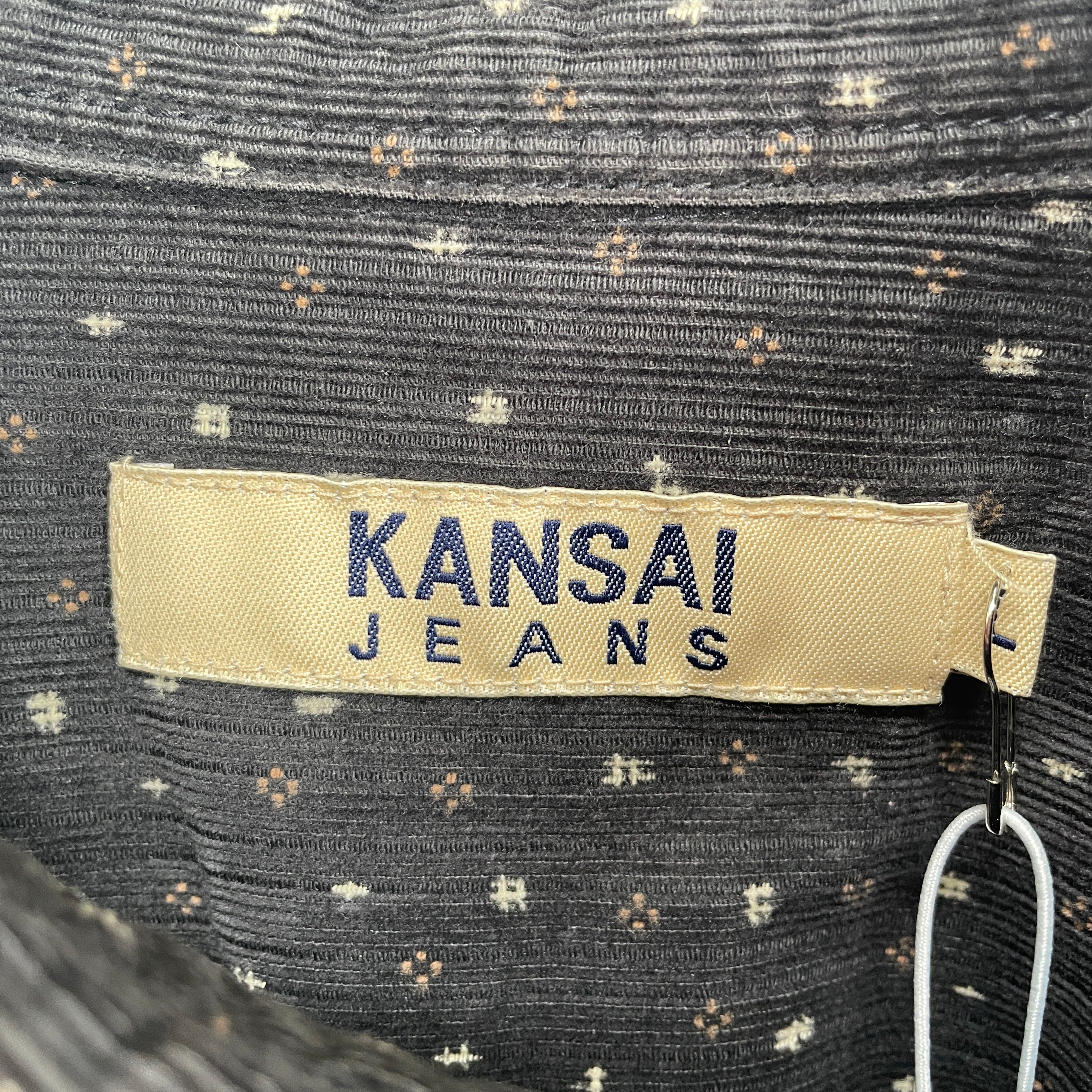 KANSAI YAMAMOTO/LS Shirt/L/Cotton/BLK/Polka Dot/CORDUROYMIRCO- DOTS view 3