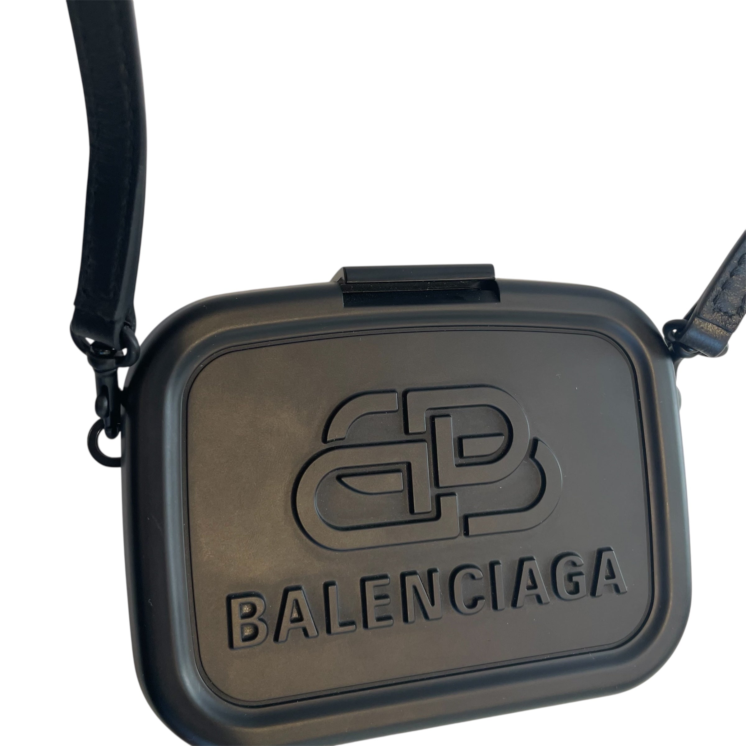 BALENCIAGA/Cross Body Bag/BLK/SOLID CROSS BODY CASE view 6