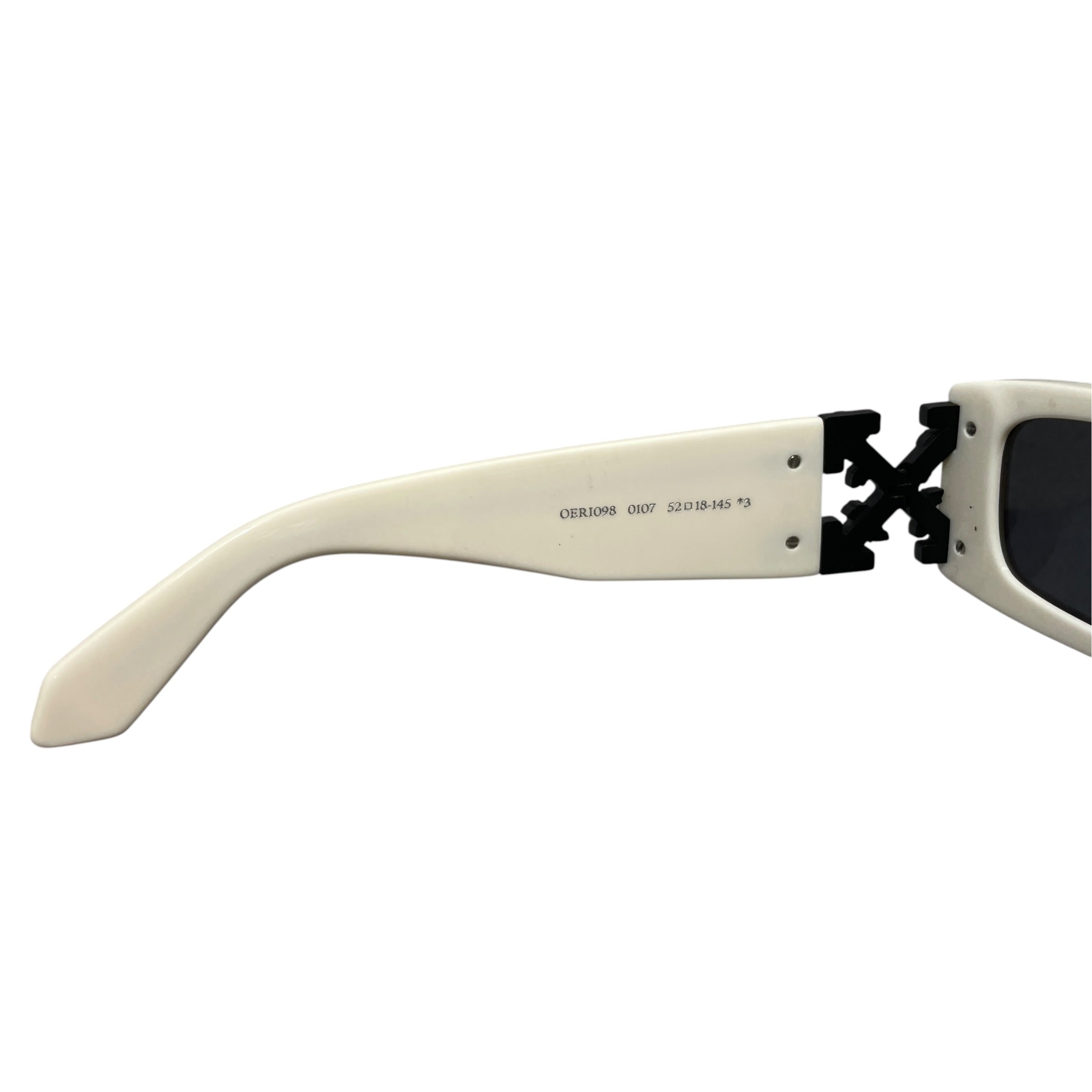 OFF-WHITE/Sunglasses/Plastic/WHT/M's/arthur view 5