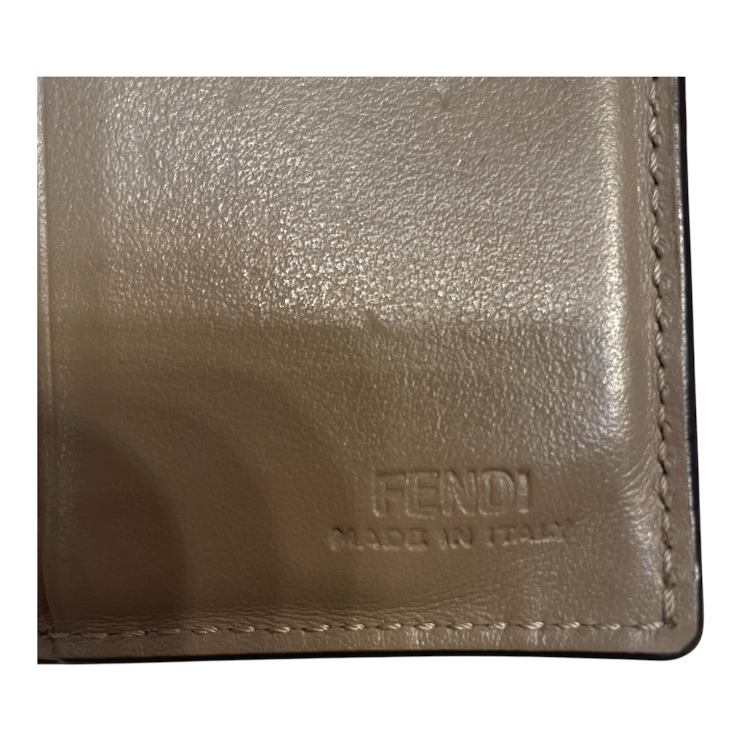 FENDI/Bifold Wallet/Leather/BEG/L's/FENDI BY THE WAY view 4