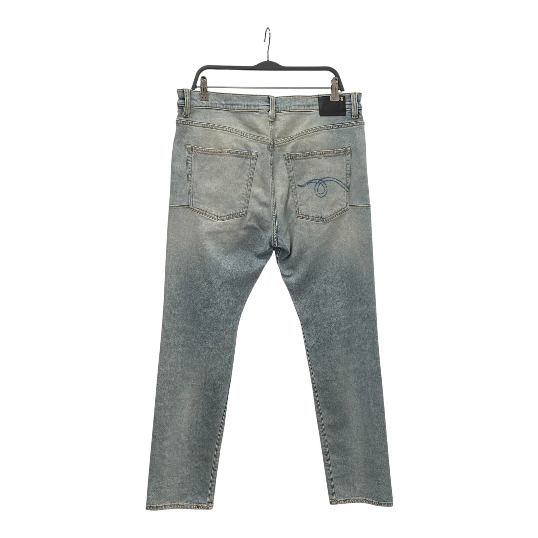 R13/Pants/36/Denim/BLU/LIGHT WASH DENIM view 2