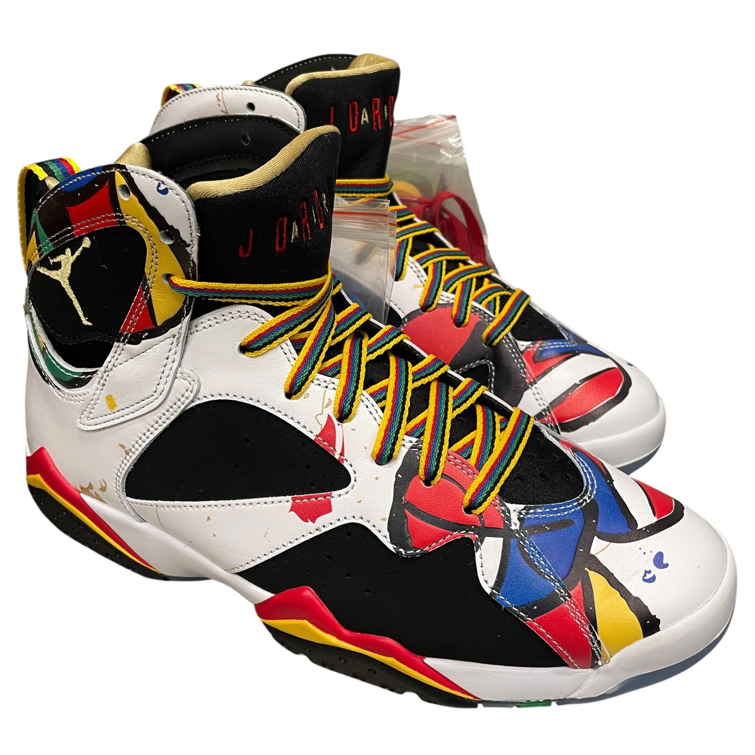 NIKE/Hi-Sneakers/US 8.5/All Over Print/Leather/MLT/AJ7 RETRO MIRO view 1