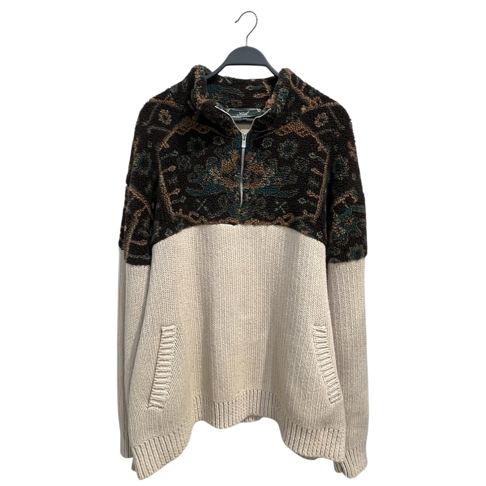 KITH/Sweater/XXXL/Cotton/MLT/SEBASTIAN QUARTER ZIP SWEATER view 1