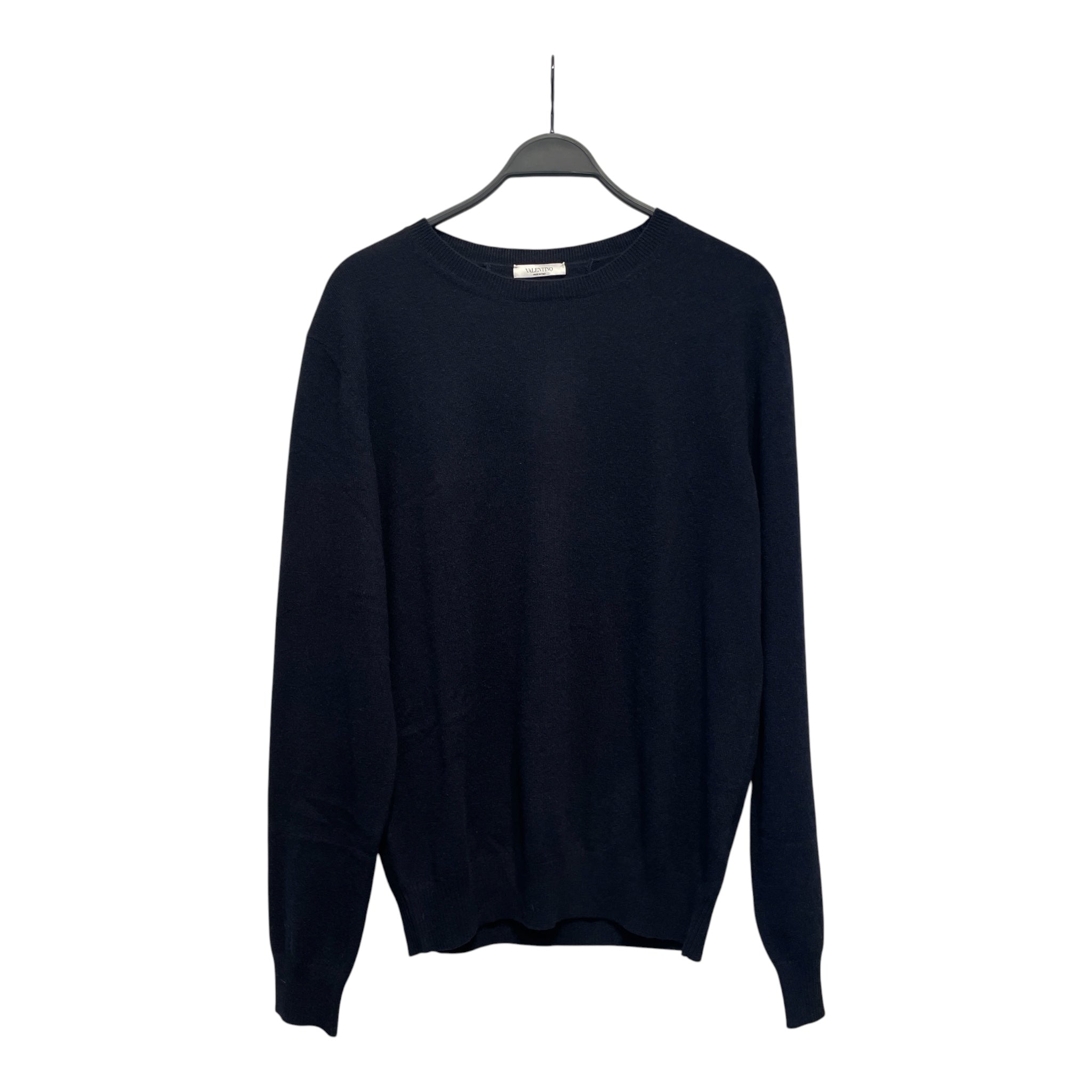 VALENTINO/Sweater/XL/Cashmere/NVY/one spike view 1