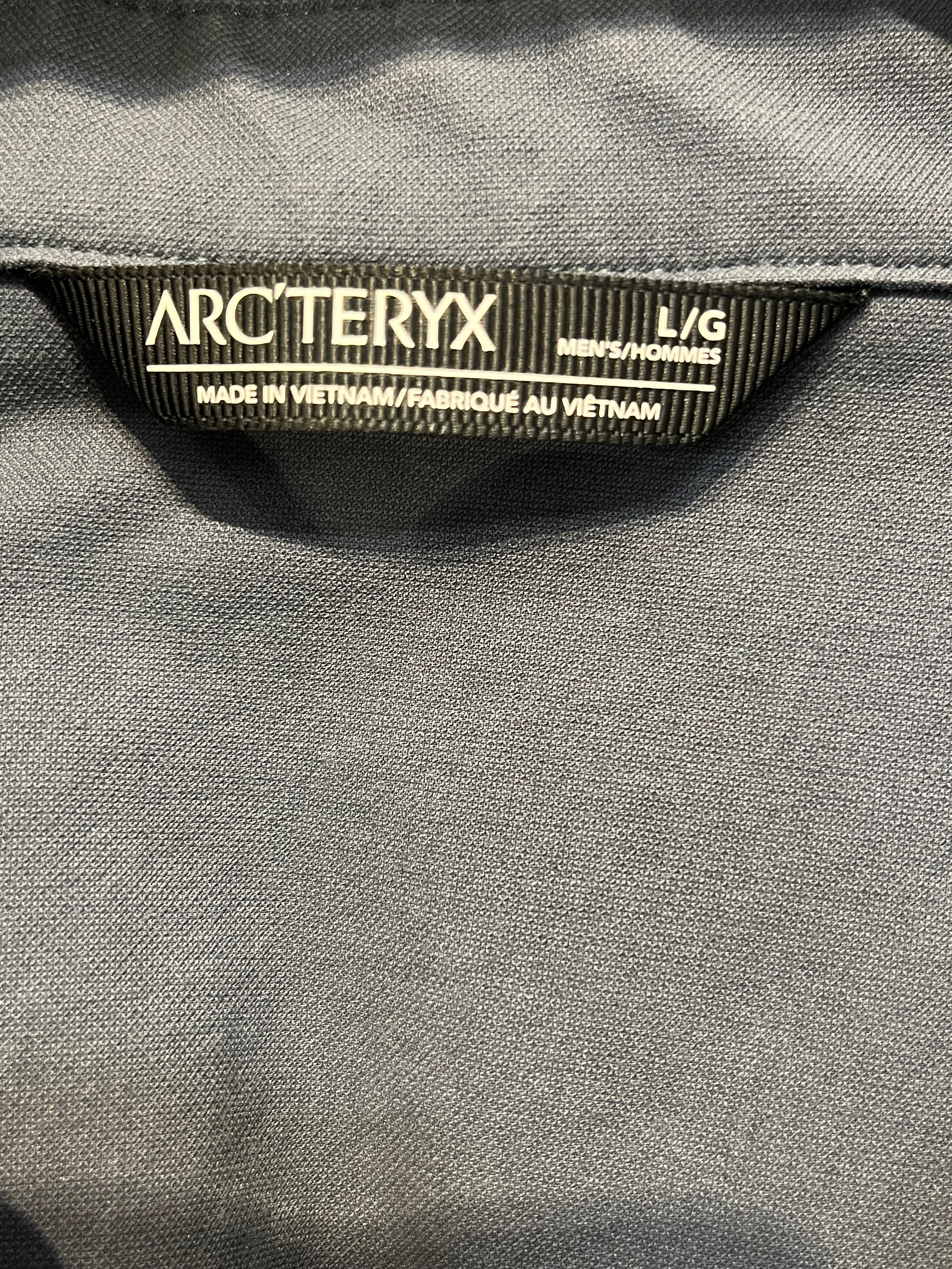 ARC'TERYX/Jacket/L/Cotton/GRY/SHACKET/OVERSHIRT view 3