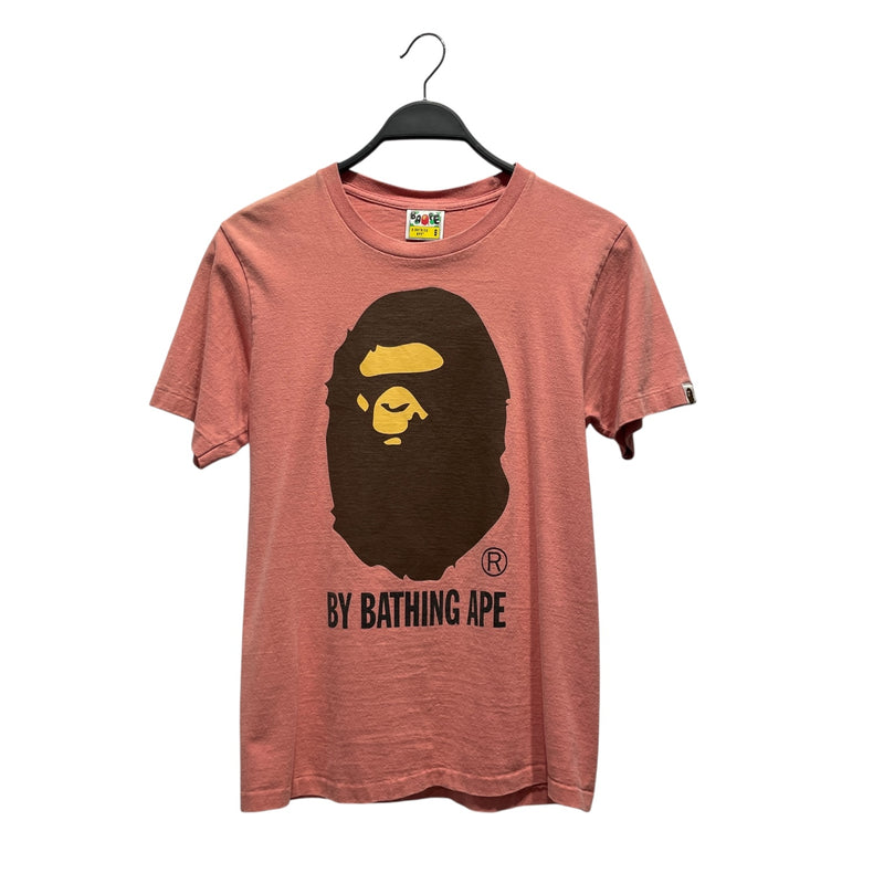 A BATHING APE/T-Shirt/S/Cotton/PNK/All Over Print/
