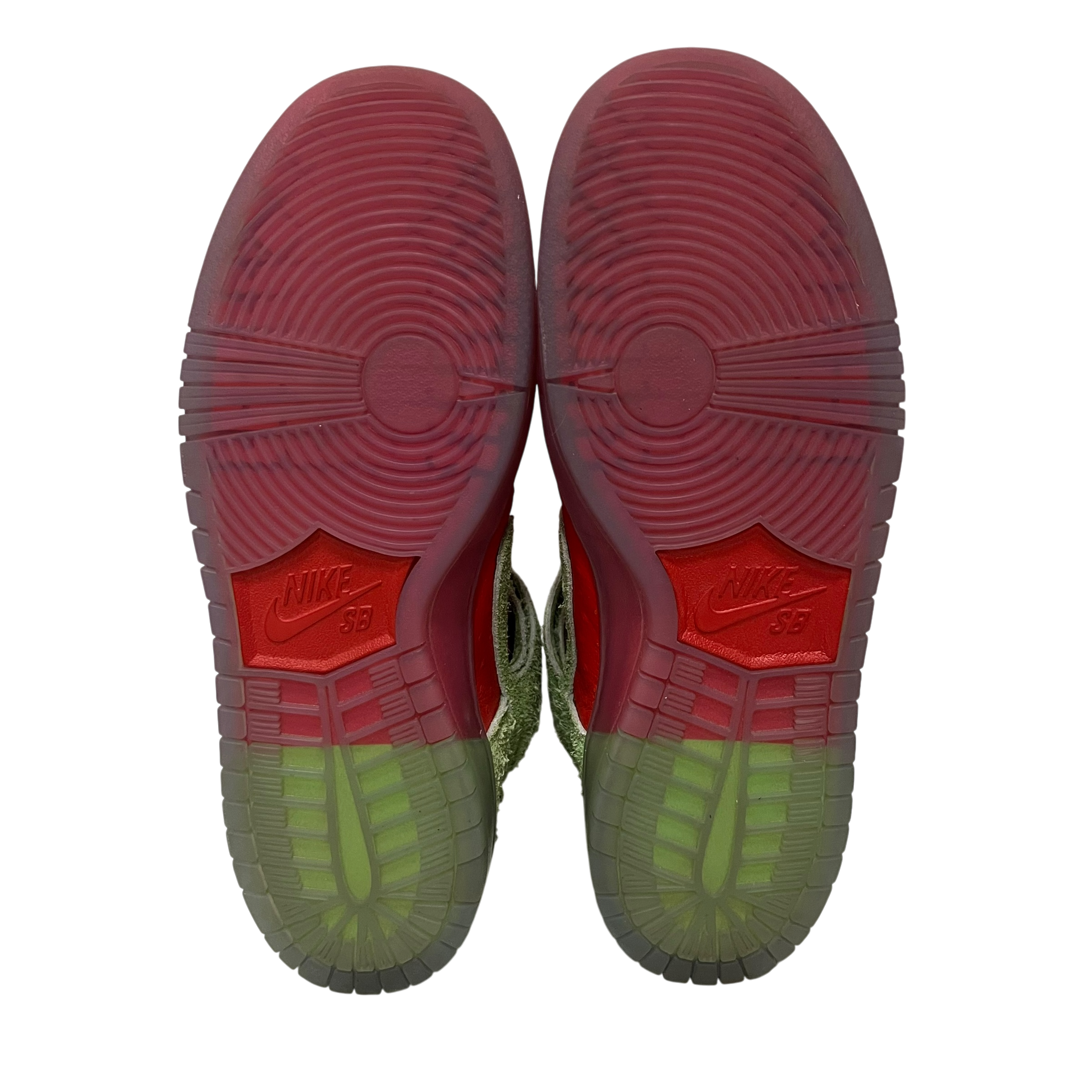 NIKE SB/Hi-Sneakers/US 9/RED/strawberry cough view 4