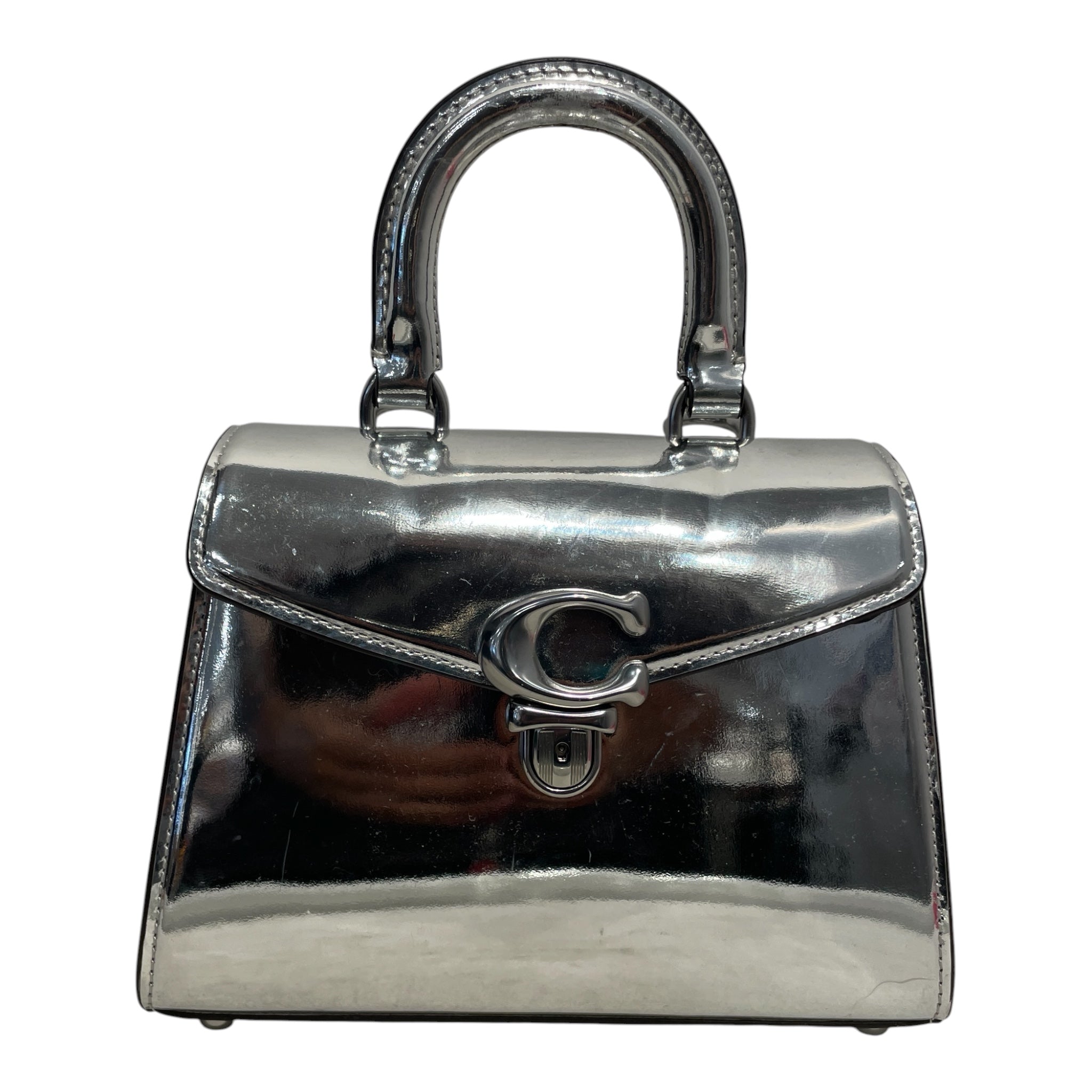 COACH/Hand Bag/SLV/metallic view 1