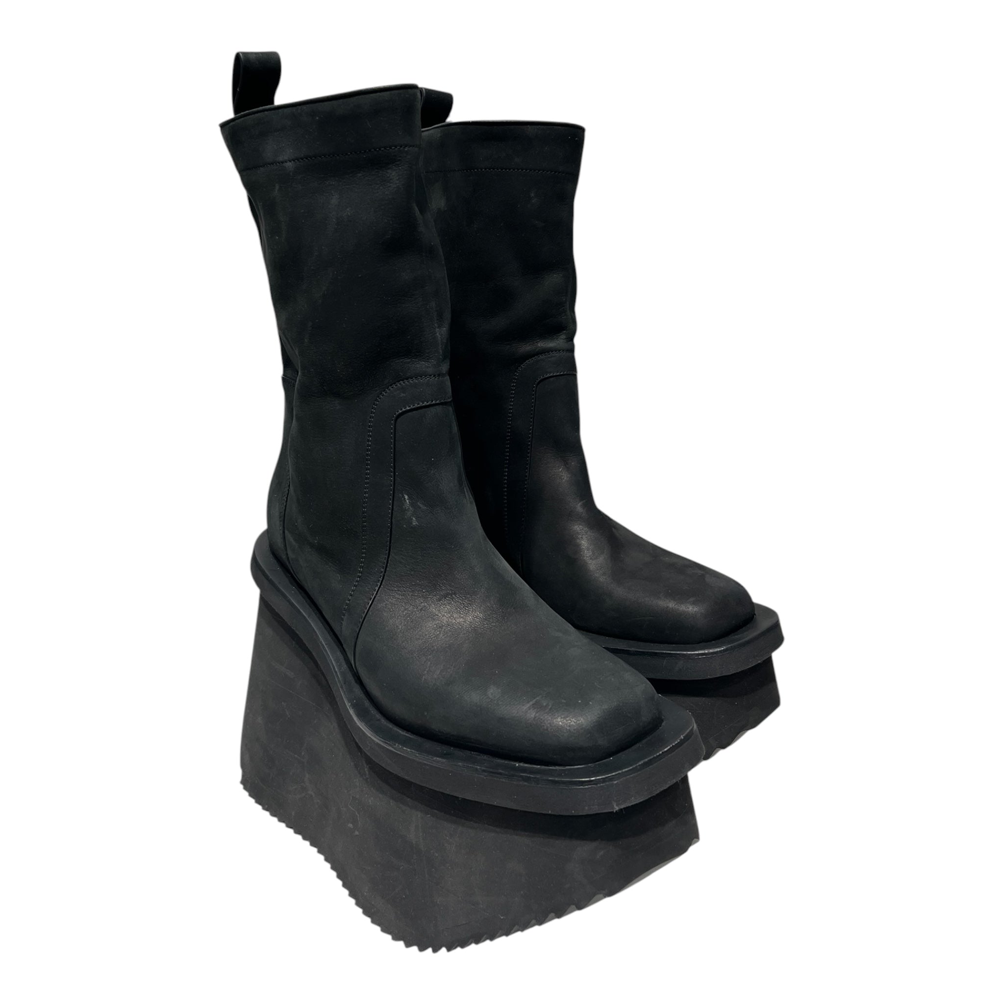 Rick Owens/Boots/US 9/Leather/BLK/CONCORDIAN 25' FACTORY BOOTS view 1