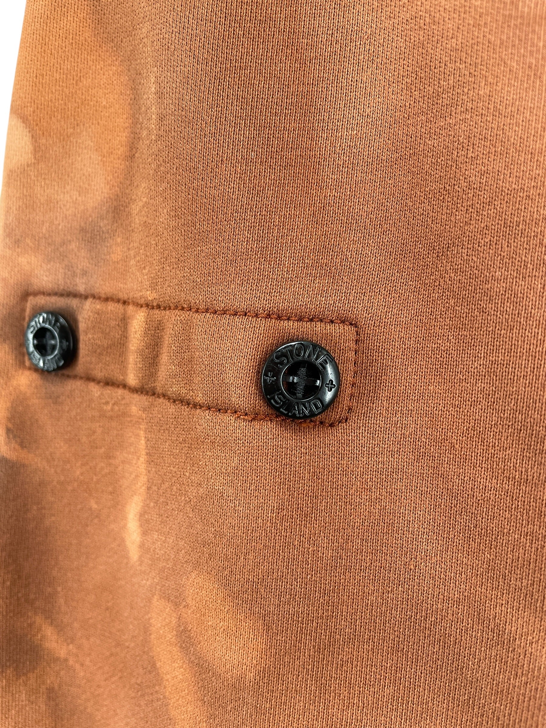 STONE ISLAND/Hoodie/L/Cotton/ORN/DYE WASHED HOODIE view 4