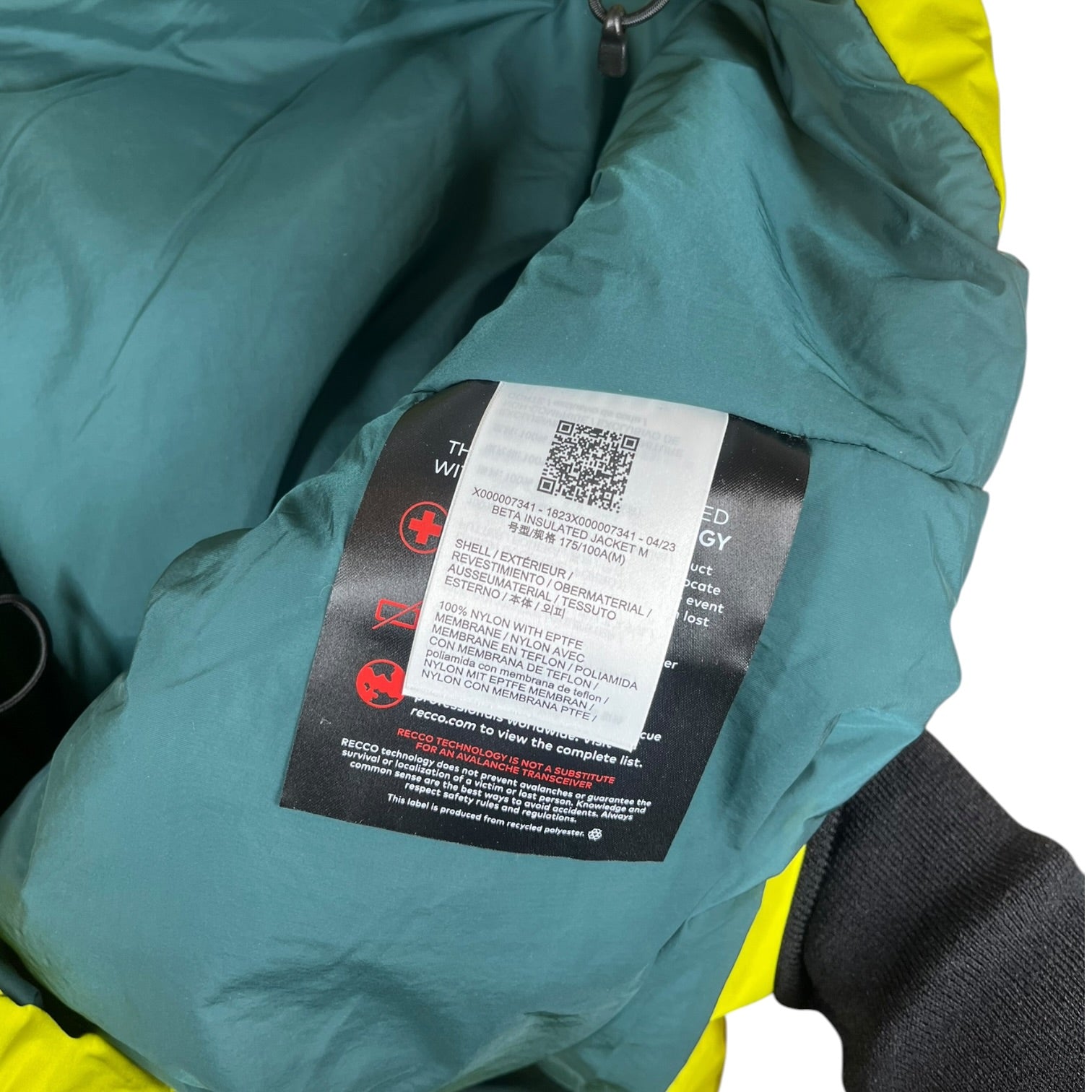 ARC'TERYX/Puffer Jkt/M/Polyester/GRN/Beta Insulated Jacket view 4