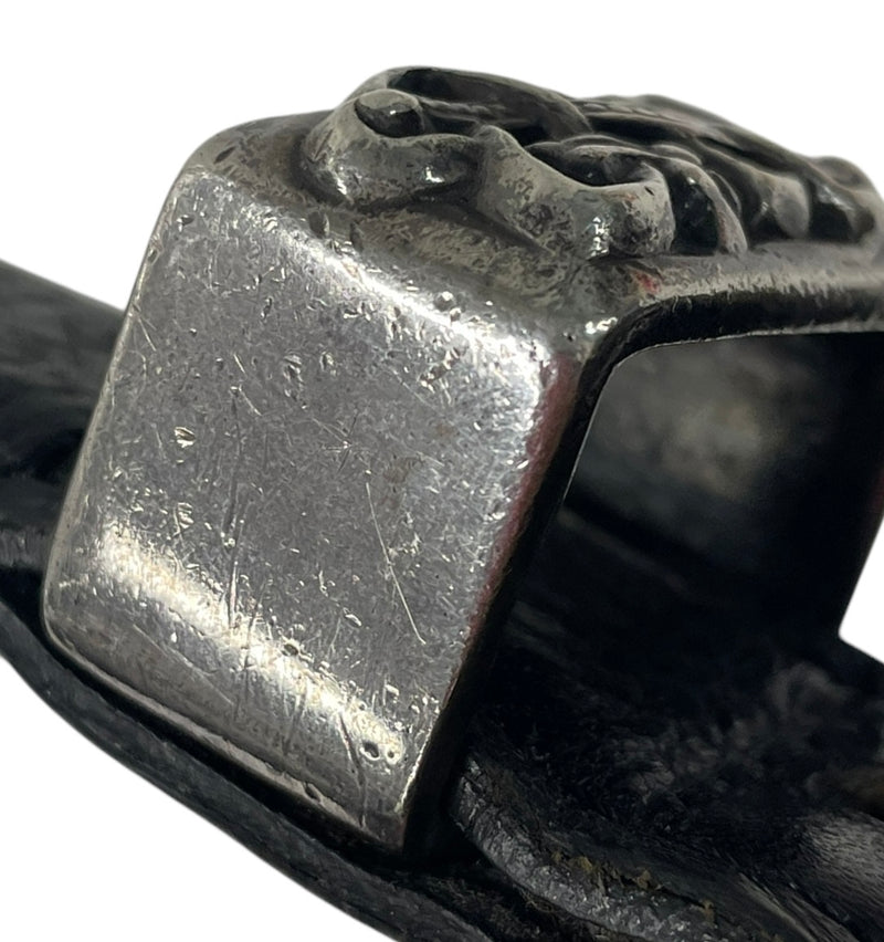 CHROME HEARTS/Belt/Leather/BLK/