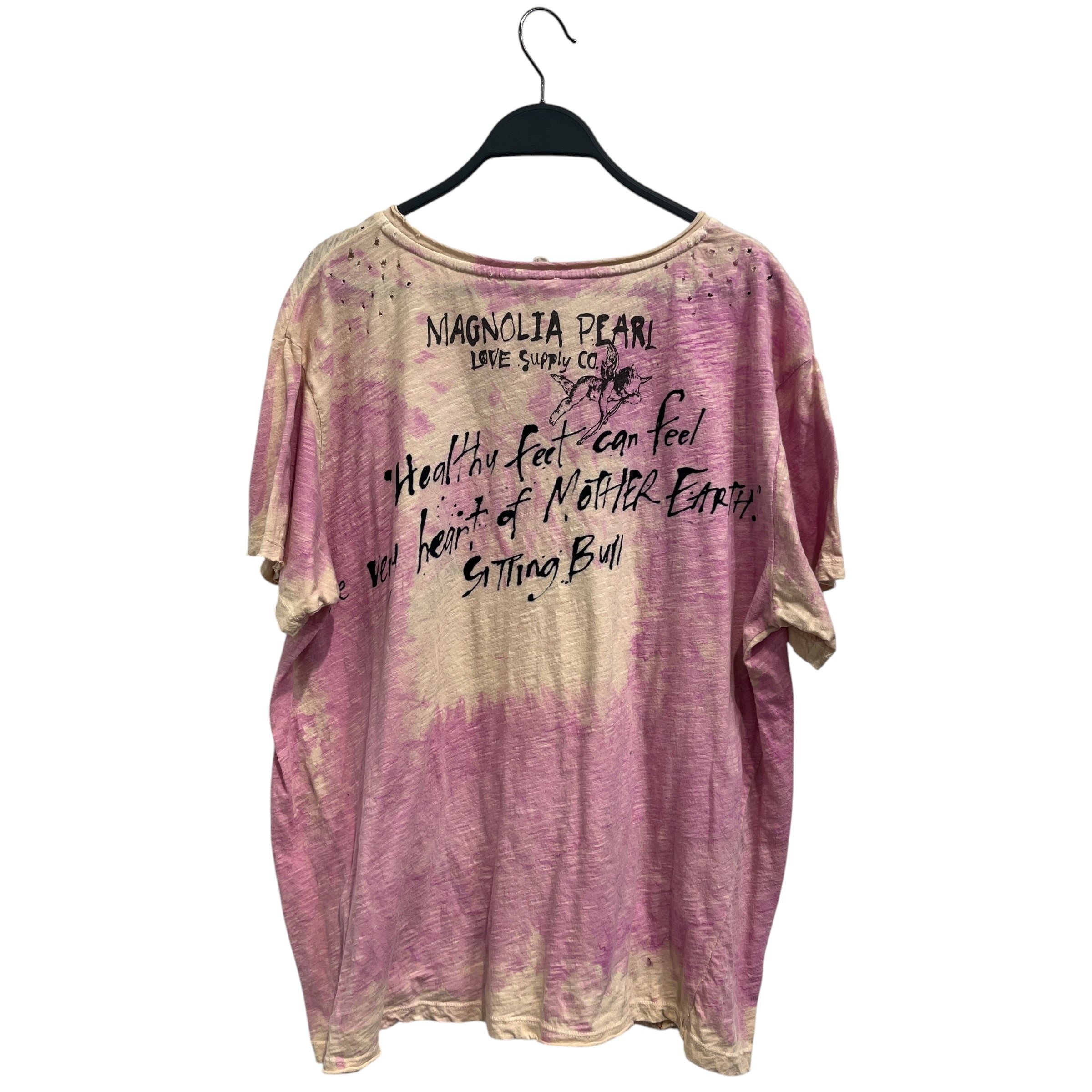Magnolia Pearl/T-Shirt/Graphic/Cotton/PNK/Sitting Bull shirt view 2
