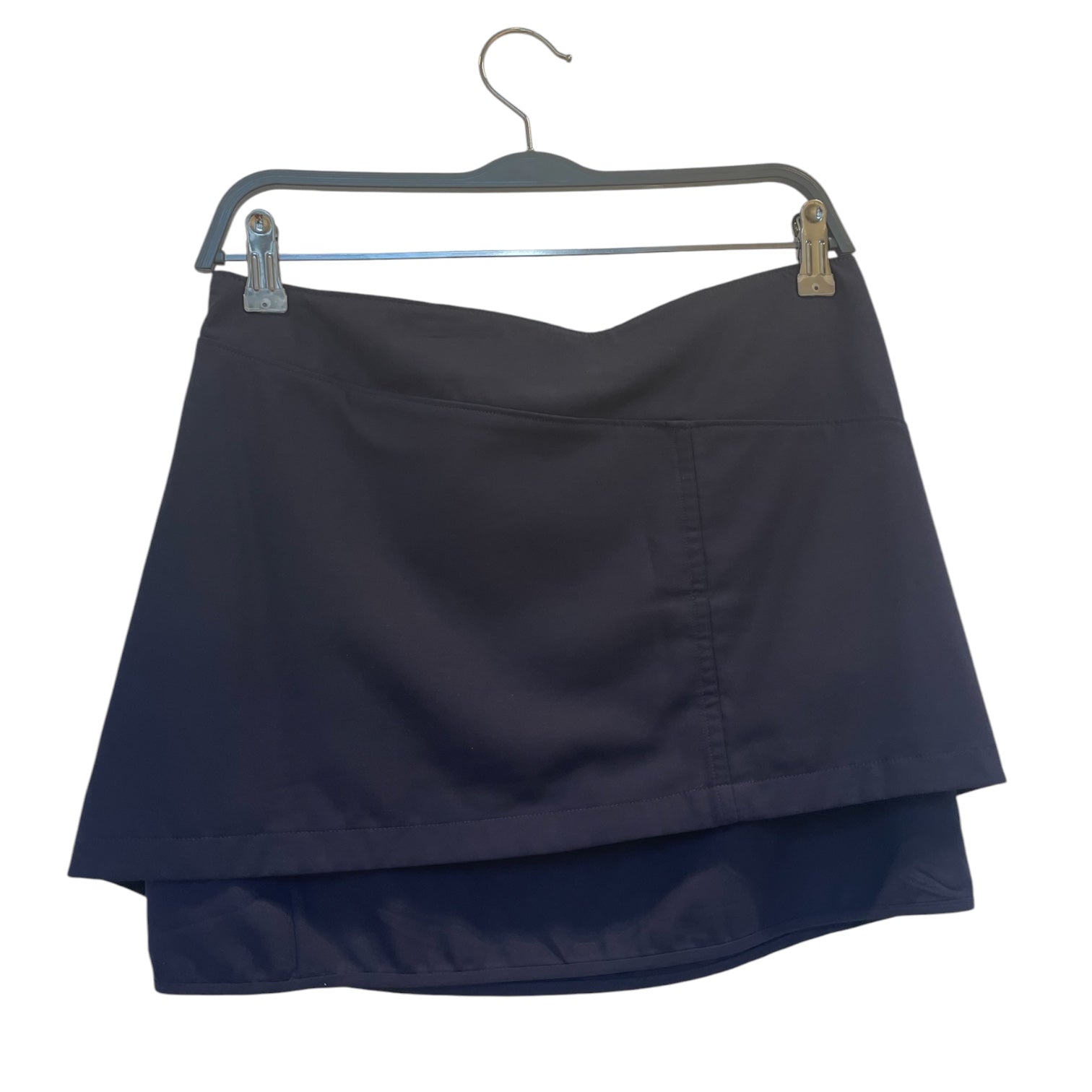 PROENZA SCHOULER/Skirt/S/Silk/NVY/Mini Length/WRAP LAYER SKIRT view 2