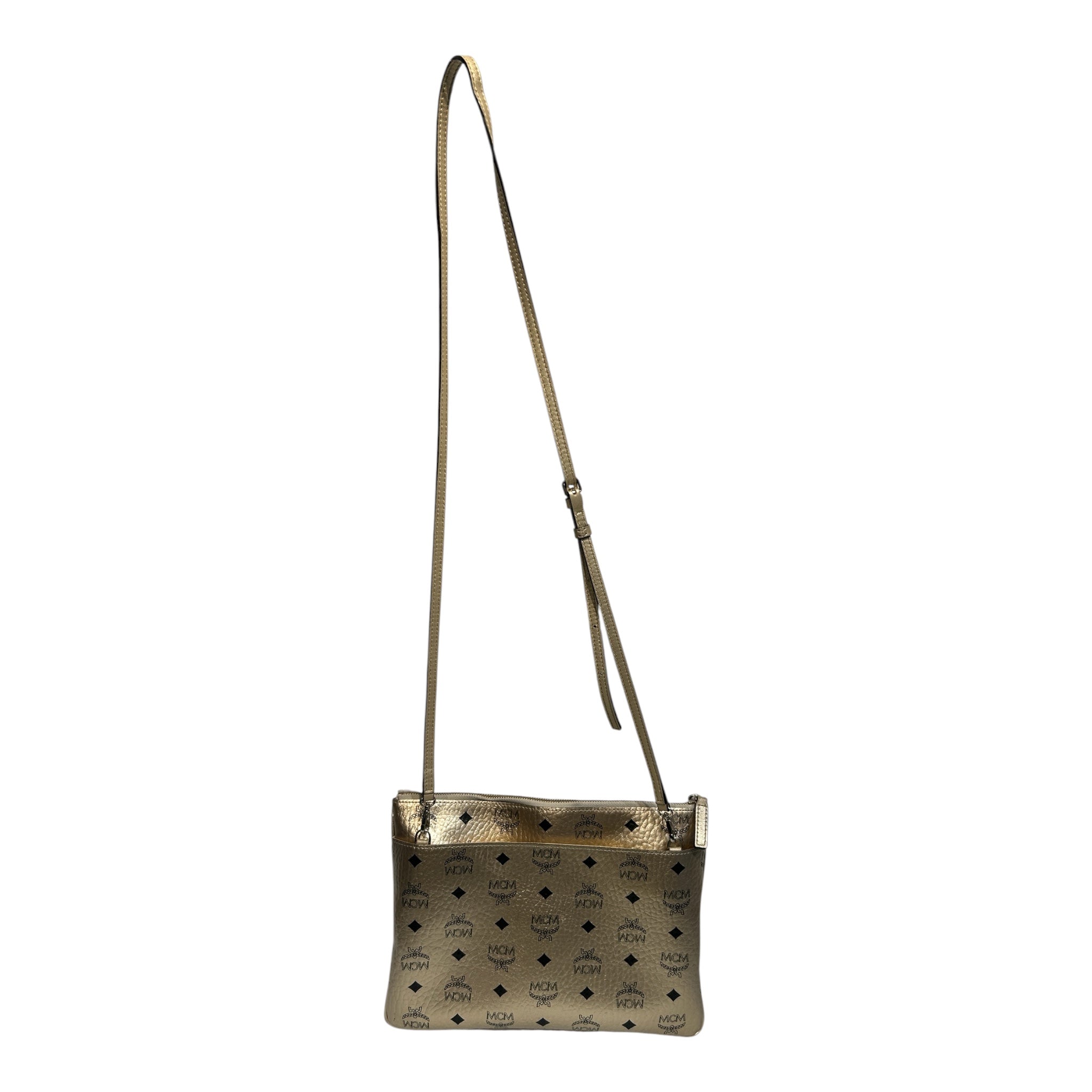 MCM/Cross Body Bag/Monogram/Leather/GLD/MCM MONOGRAM POUCH view 2