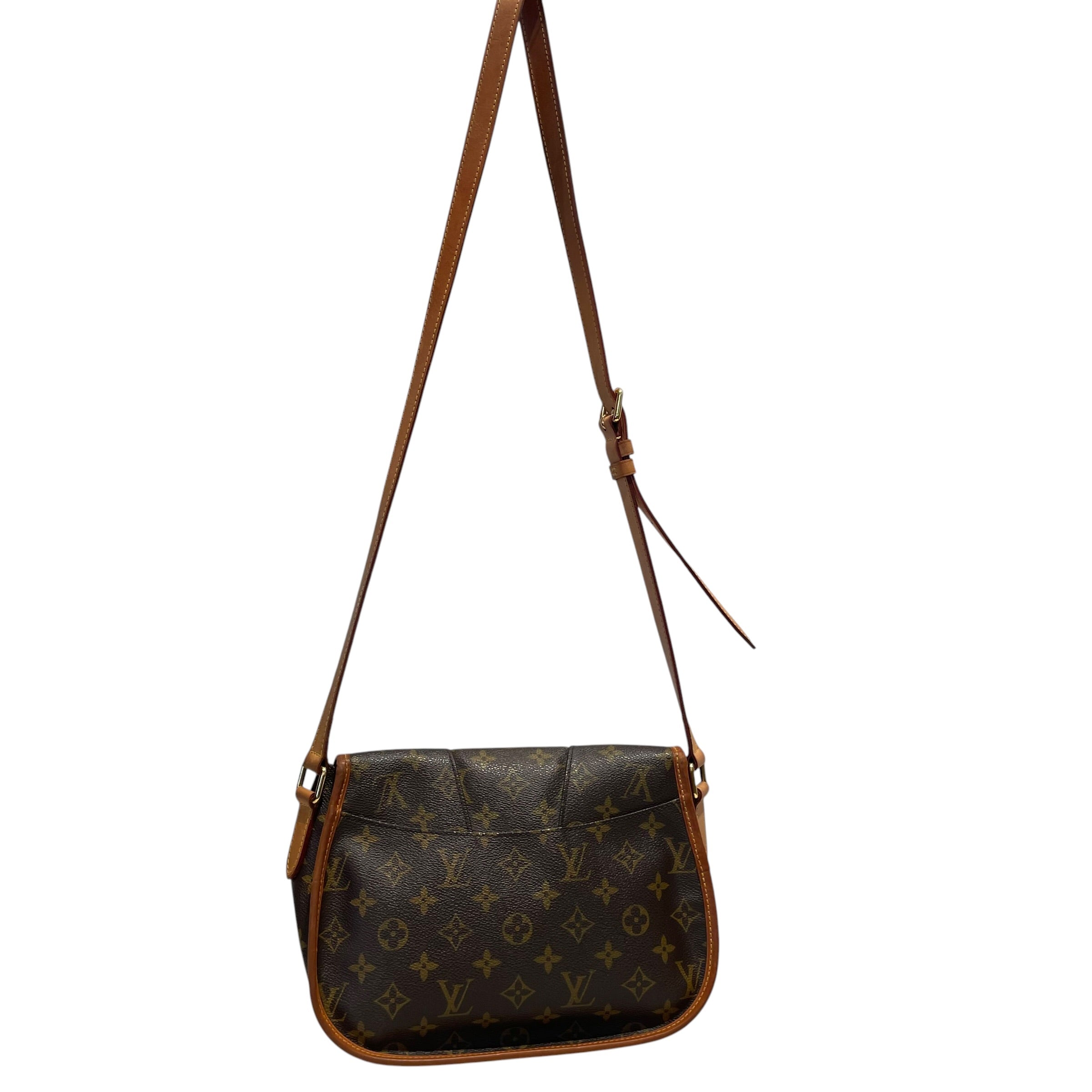 LOUIS VUITTON/Cross Body Bag/Monogram/Leather/BRW/menilmontant view 2