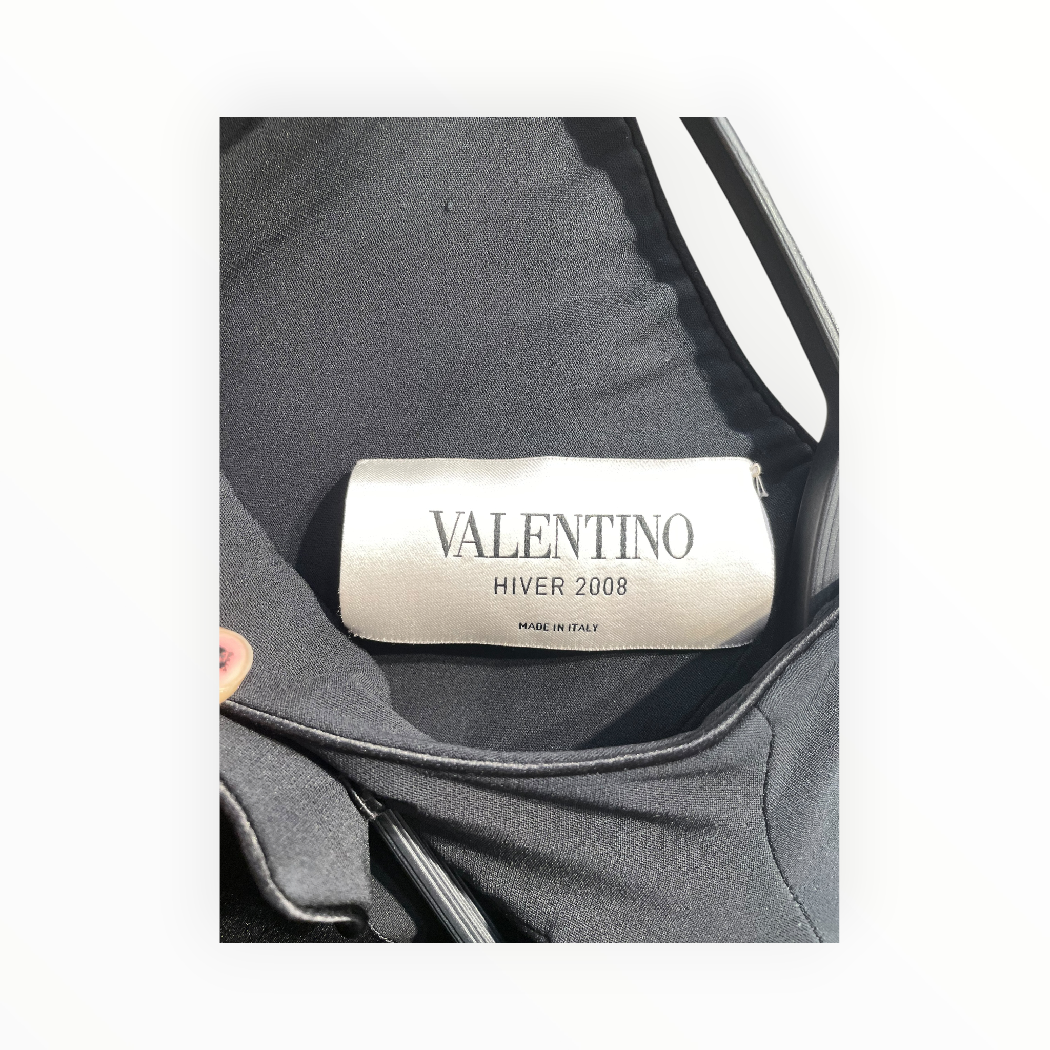 VALENTINO/Jacket/M/Cotton/BLK/ view 3